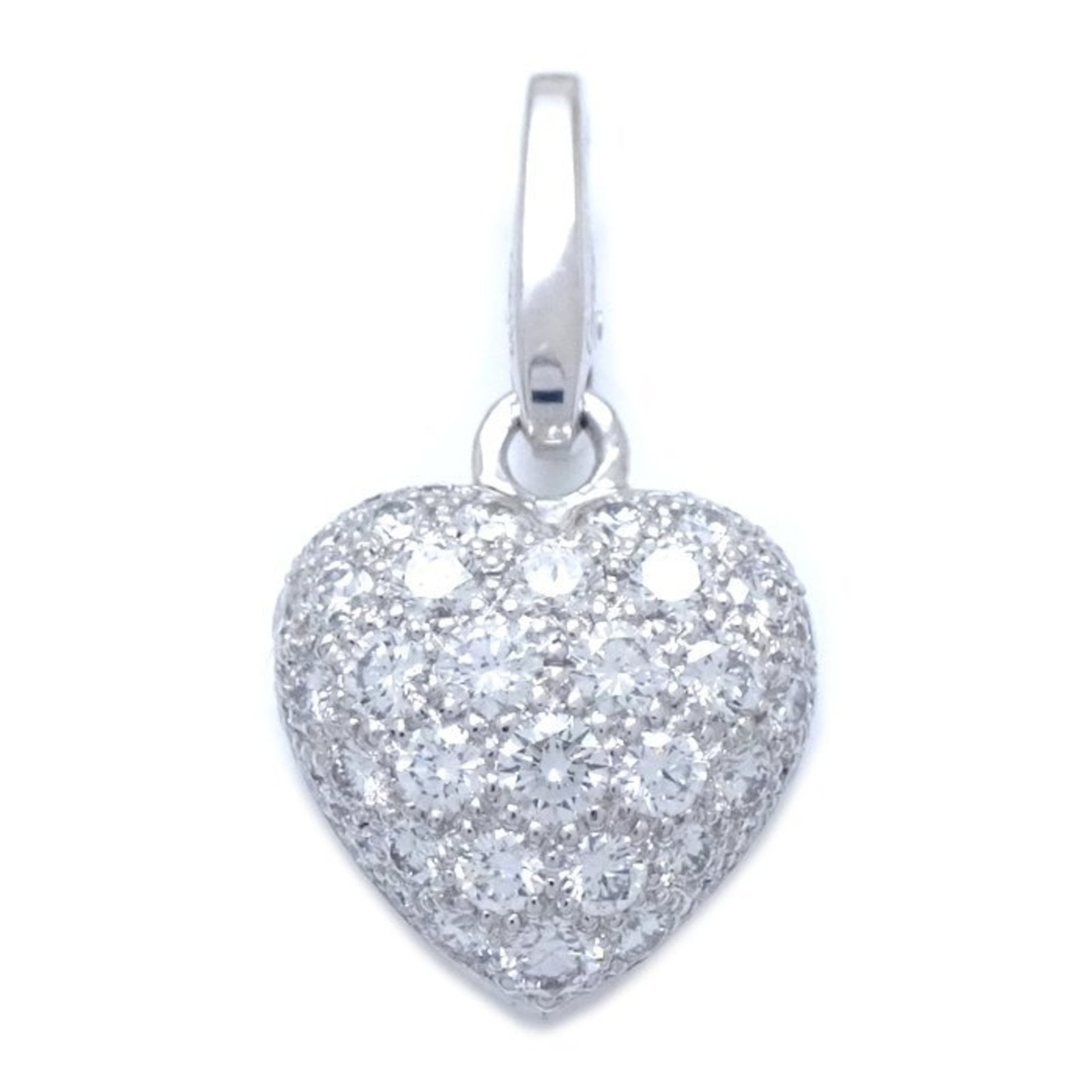 293414 CARTIER Heart Pav Diamond Charm Pendant Top K18WG White Gold: 293414 CARTIER Heart Pav Diamond Charm Pendant Top K18WG White Gold This listing features 293414 CARTIER Heart Pav Diamond Charm Pendant Top K18WG White Gold. Item specifics are provided below. Item S
