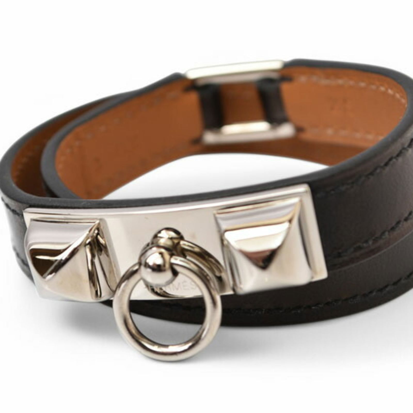 Leather Hermes Bangle - 2