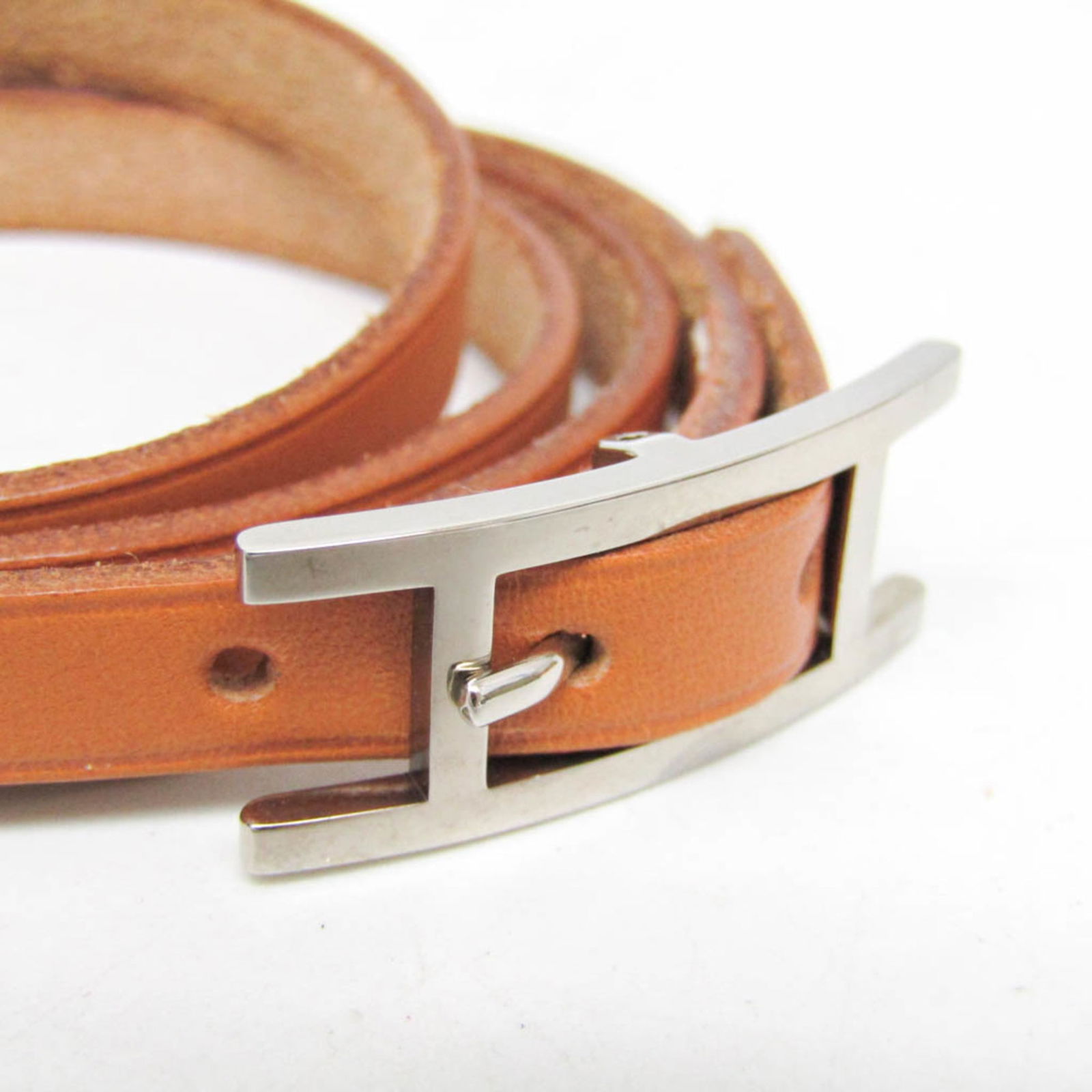 Leather Hermes Bangle - 3