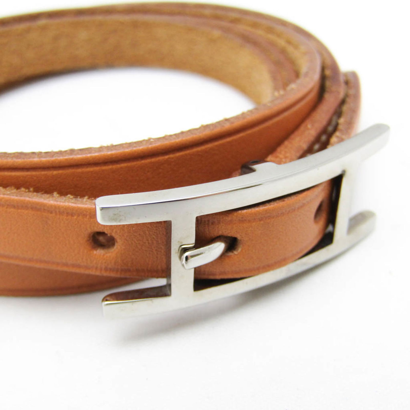 Metal - Hermes Bangle Leather - 3