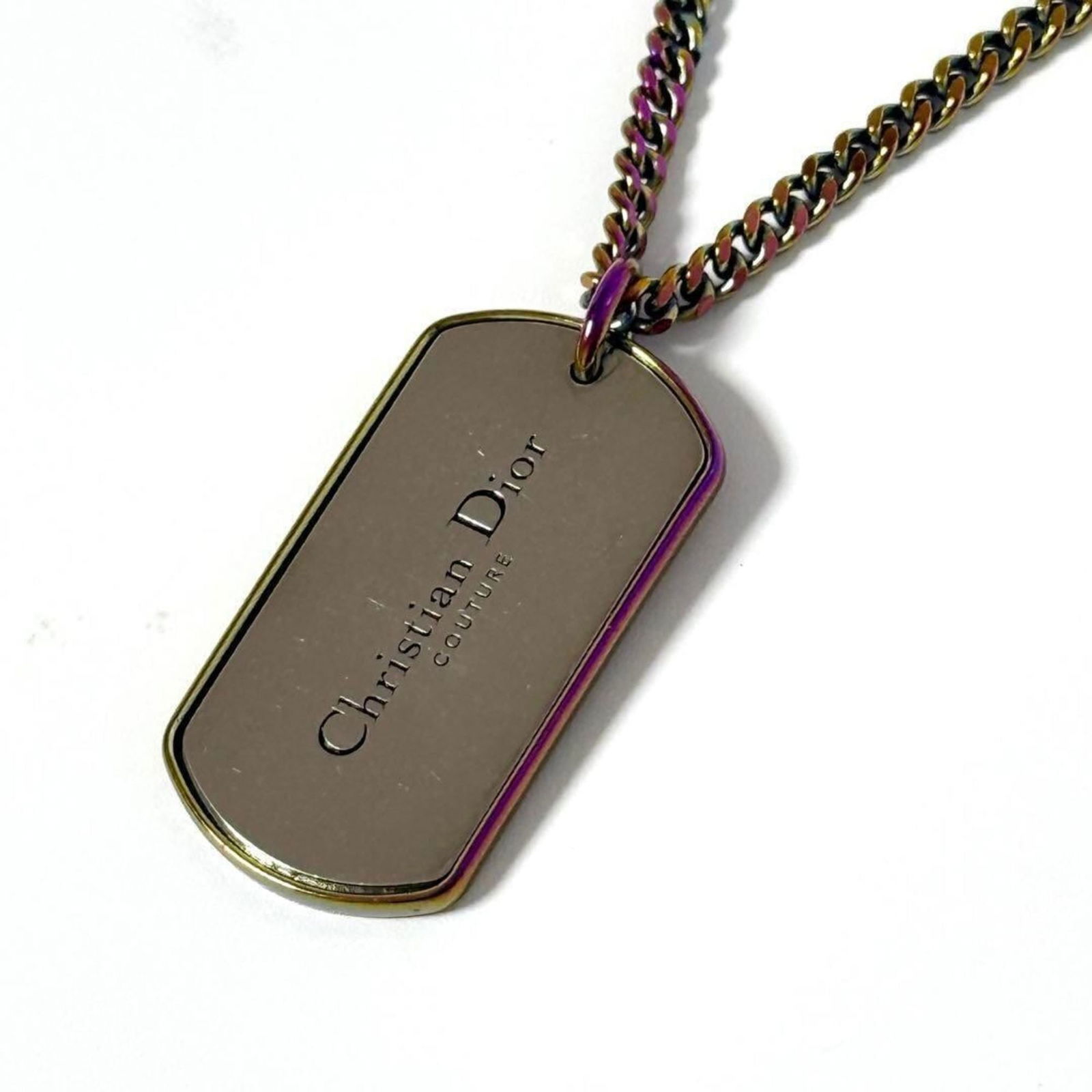 Necklace Christian Dior Men's COUTURE Pendant: Necklace Christian Dior Men's COUTURE Pendant This listing features Necklace Christian Dior Men's COUTURE Pendant. Item specifics are provided below. Item Specifics: Brand: Christian Dior Necklace