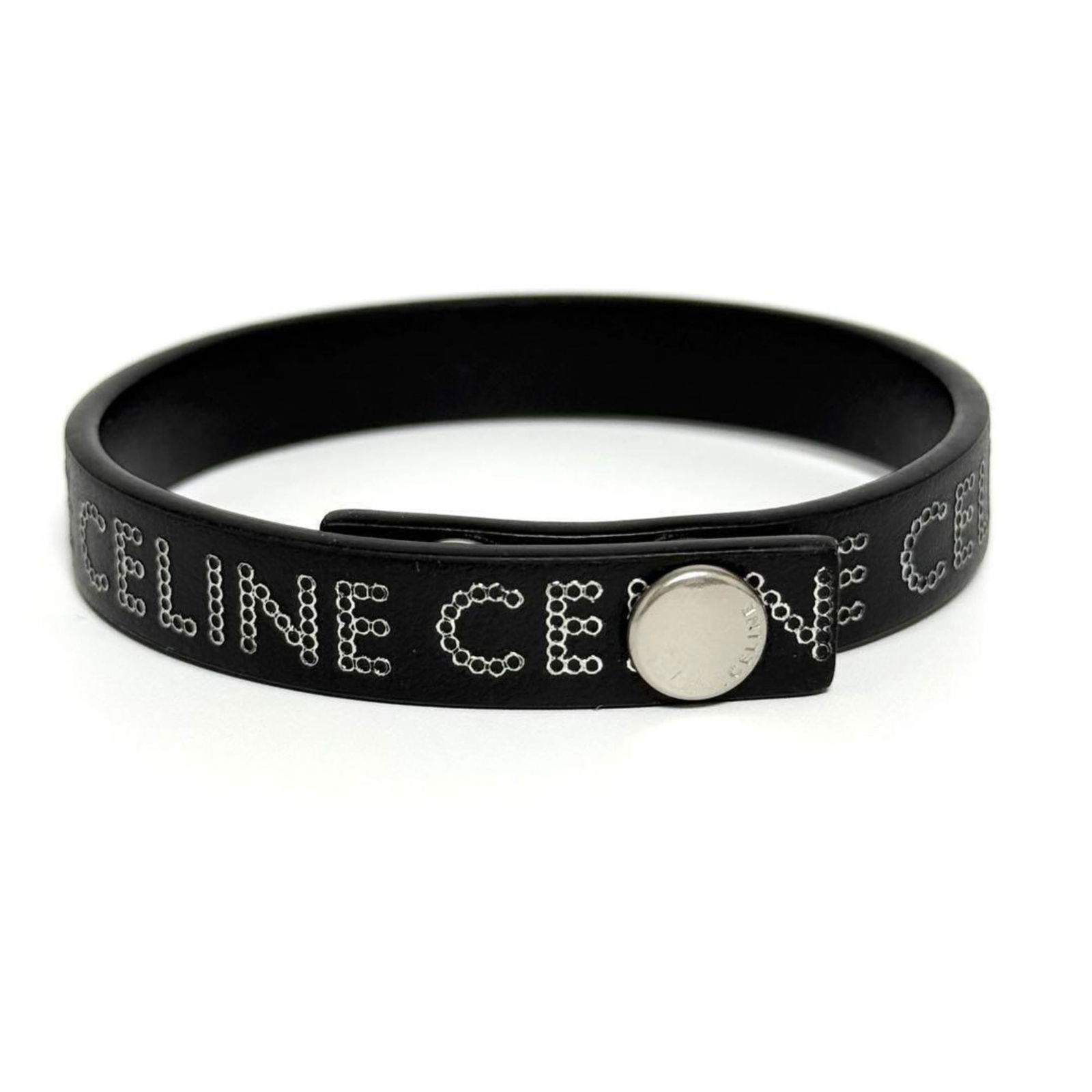 Leather Celine Charm Bracelet - 2