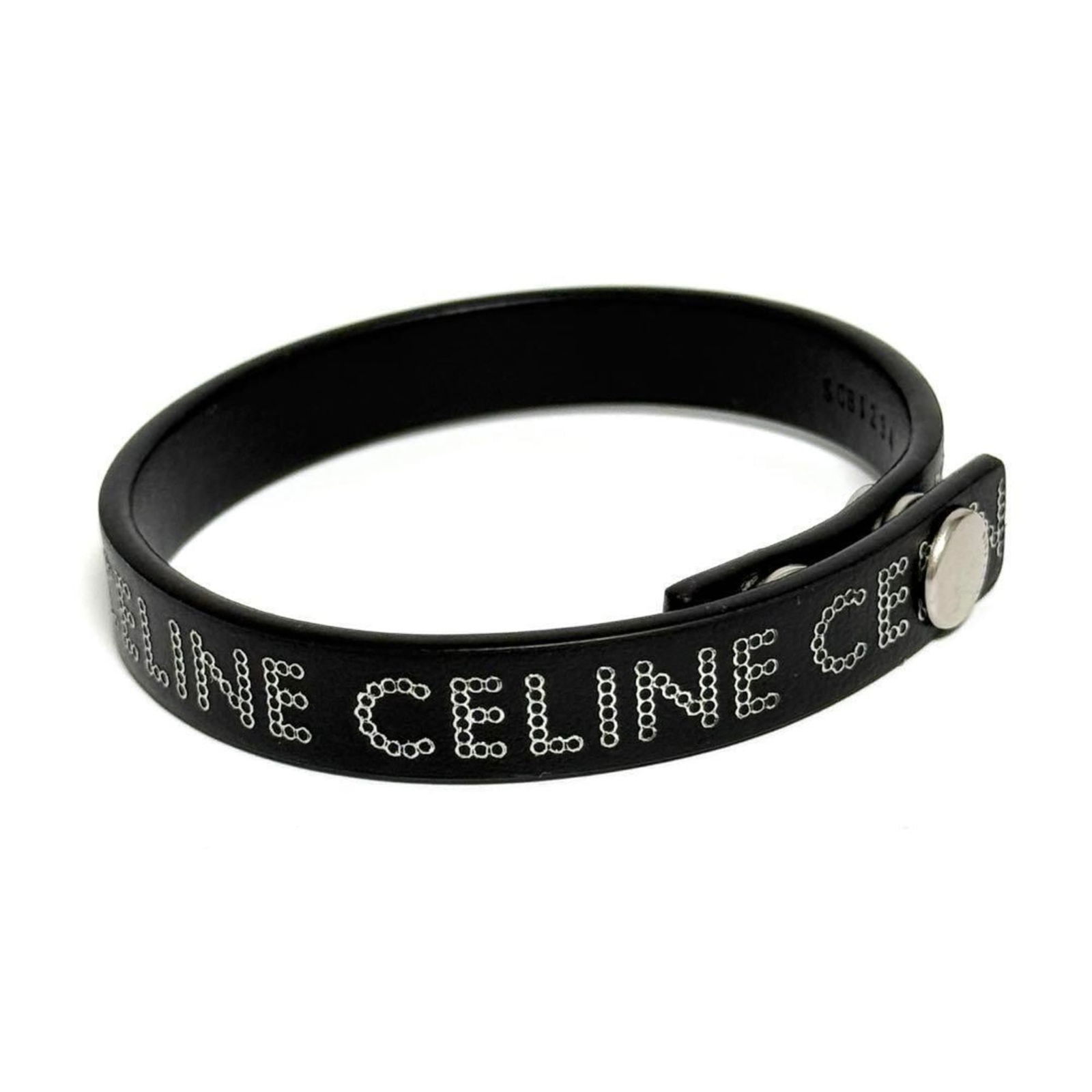 Leather Celine Charm Bracelet - 6