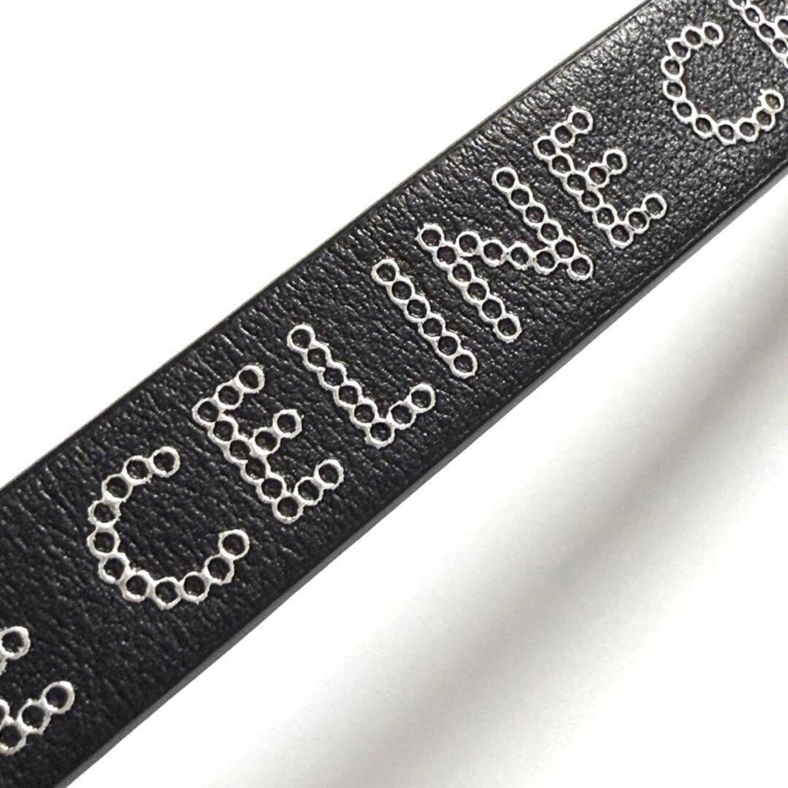 Leather Celine Charm Bracelet - 7