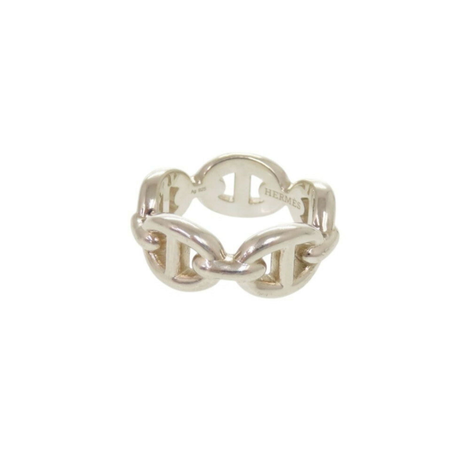 925 Hermes Band Ring Silver (1 of 6)