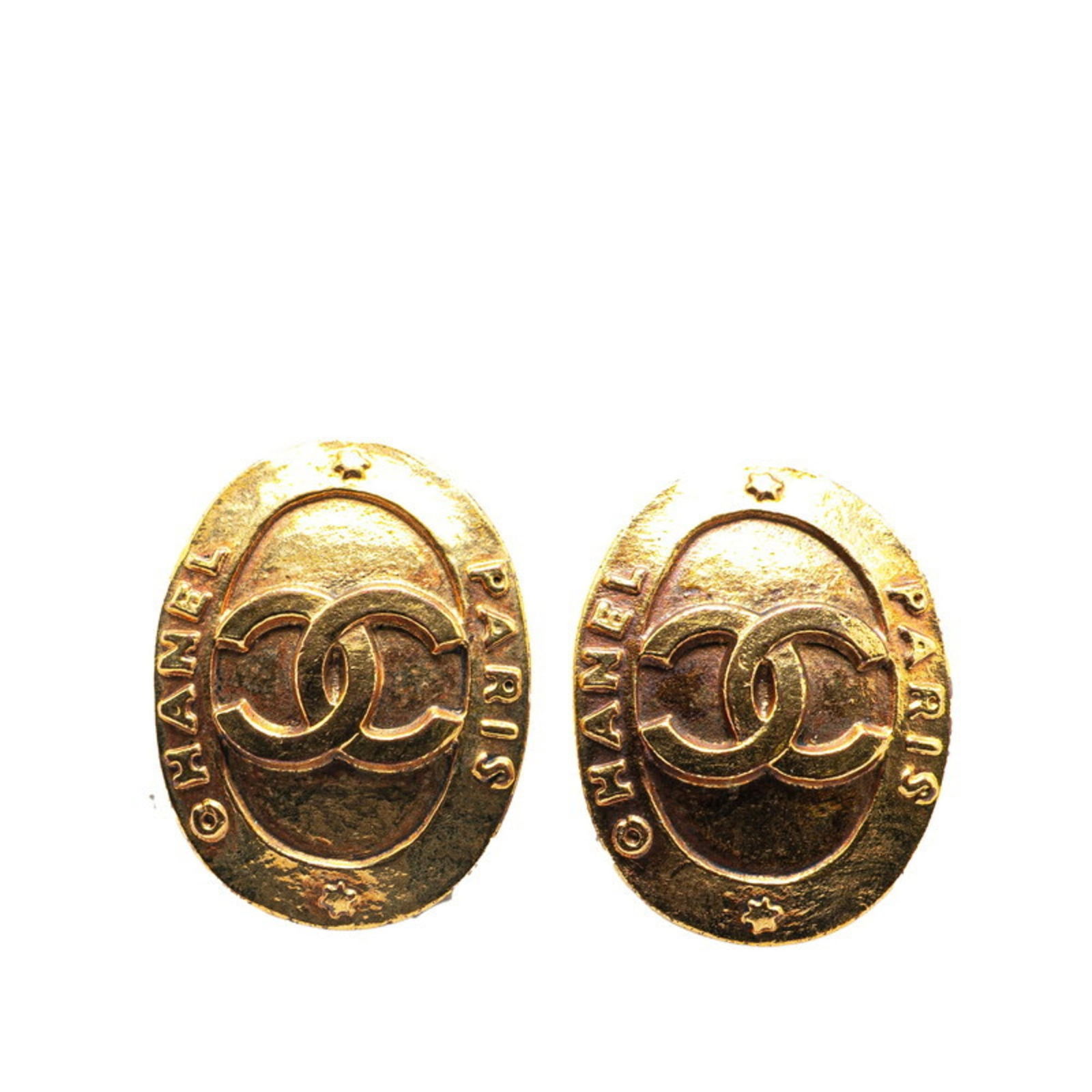 Plating Chanel Clip Earrings Gold: Plating Chanel Clip Earrings Gold This listing features Plating Chanel Clip Earrings Gold. Item specifics are provided below. Item Specifics: Brand: Chanel Type: Clip Earrings Gender: Women
