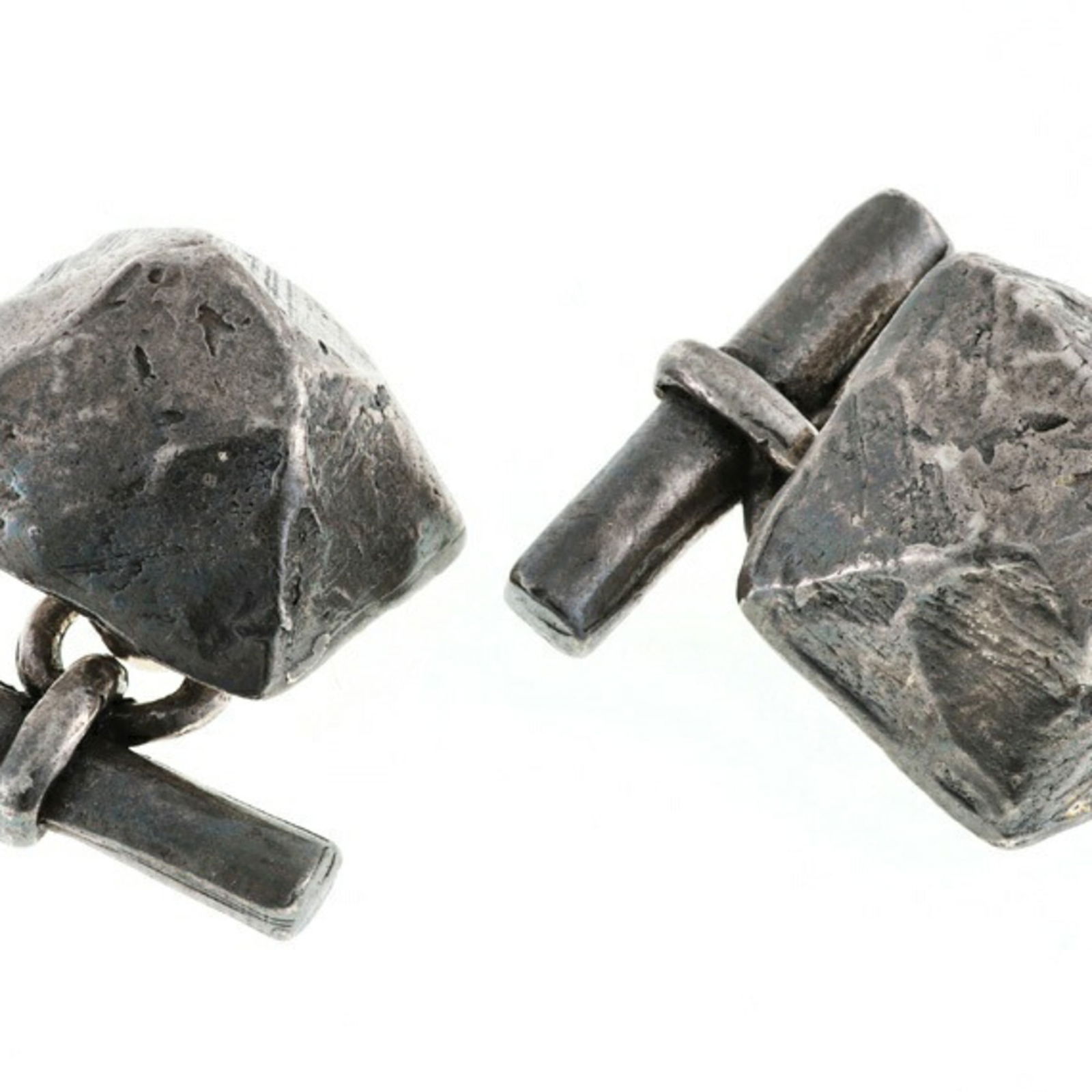 Metal Hermes Cufflinks - 2