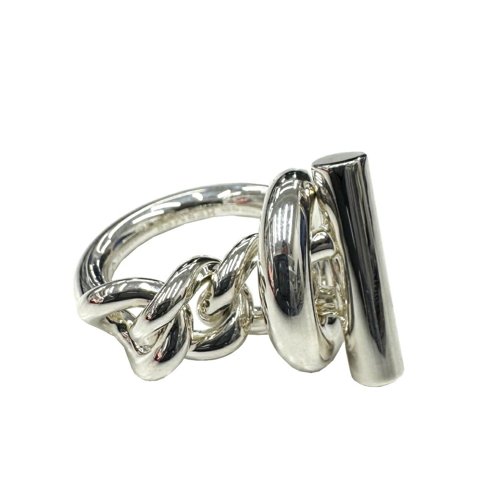 925 Hermes Band Ring Silver - 2