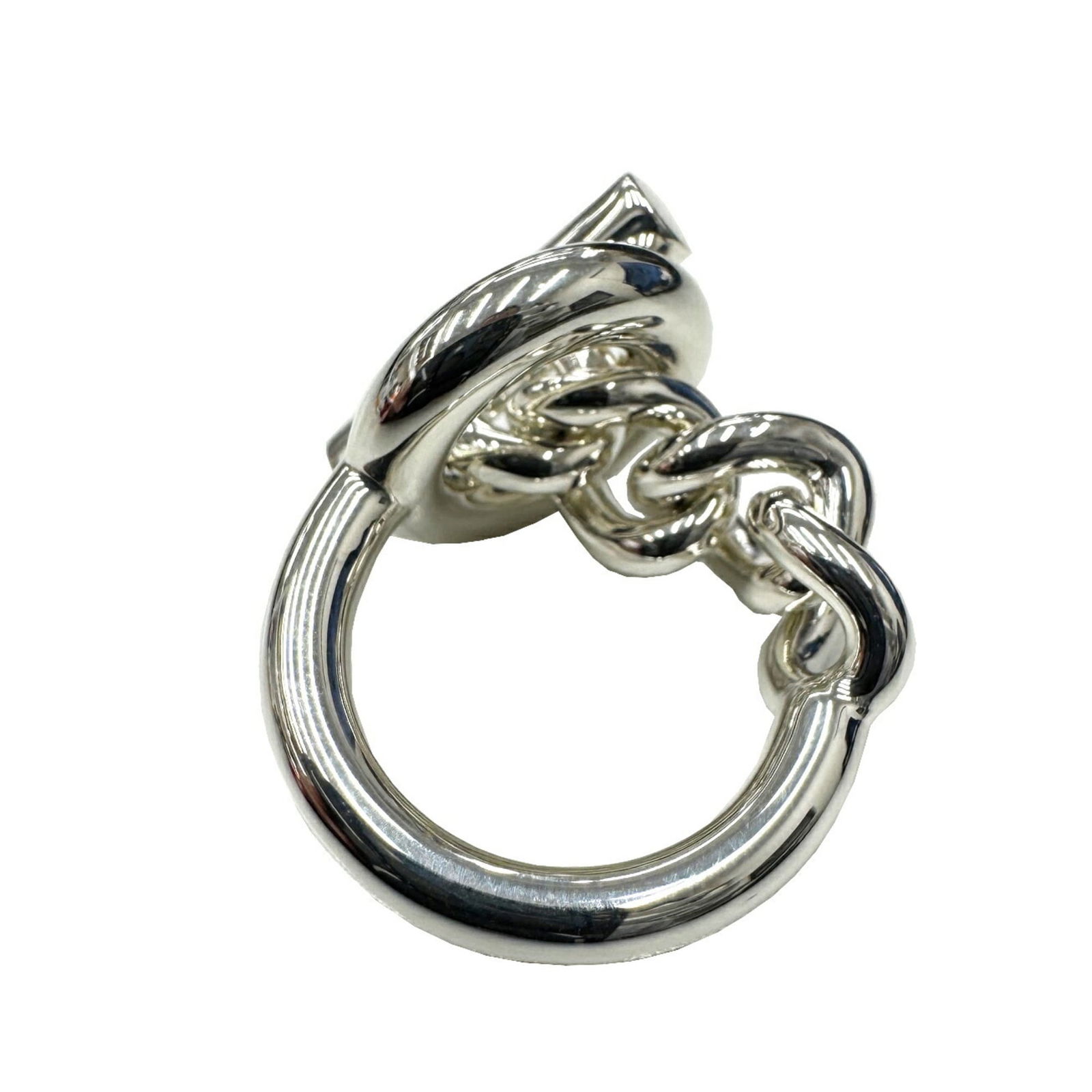 925 Hermes Band Ring Silver - 4