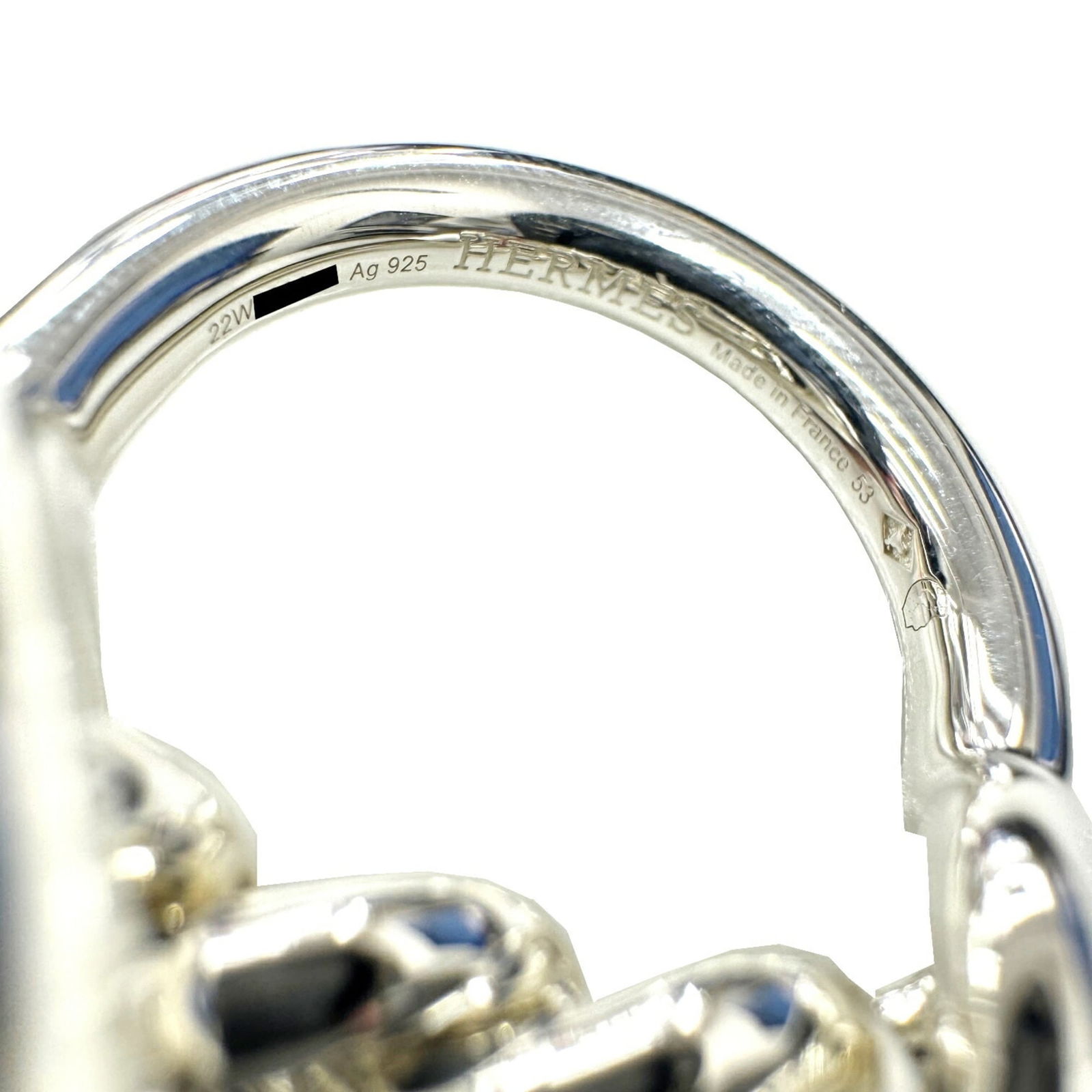 925 Hermes Band Ring Silver - 5