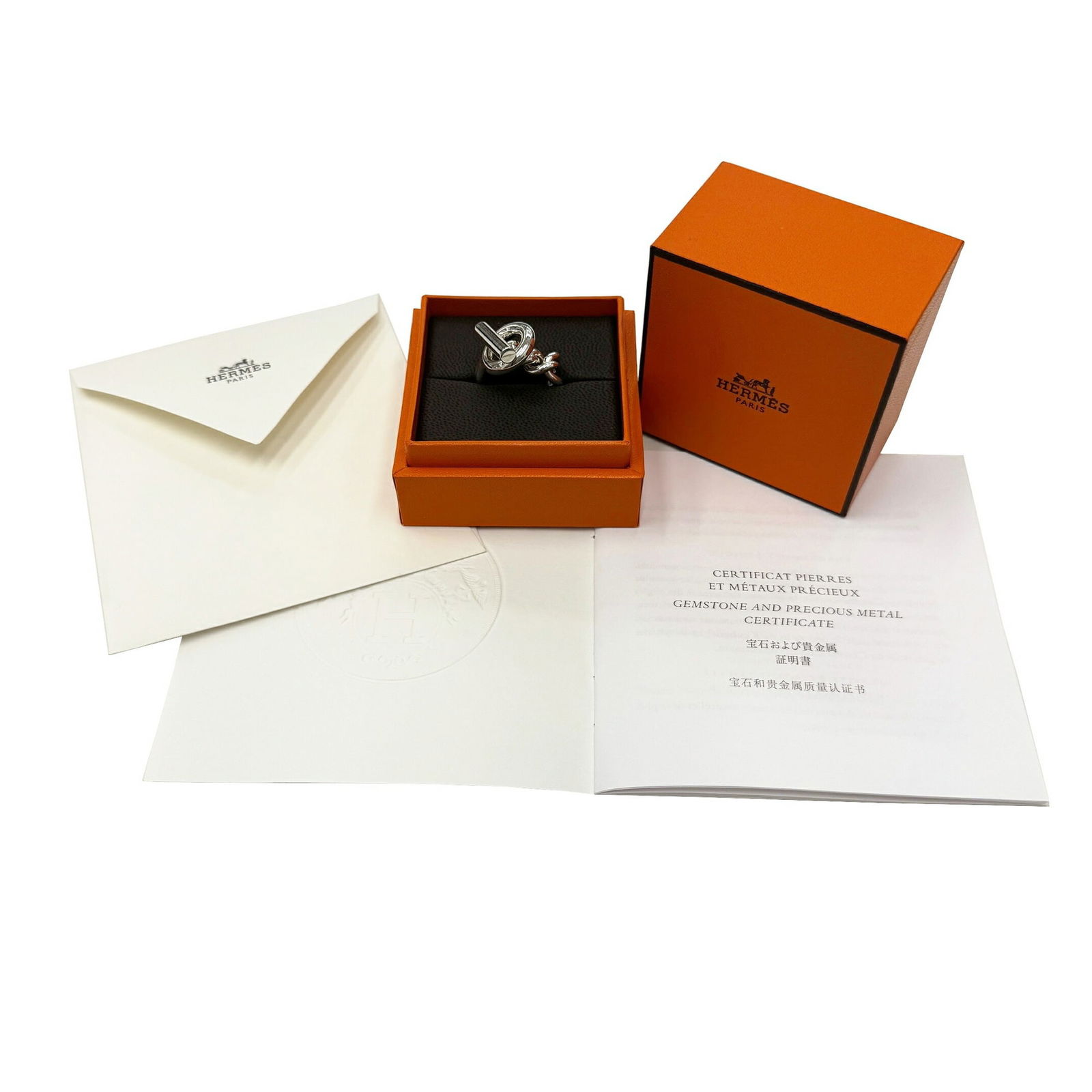 925 Hermes Band Ring Silver - 7