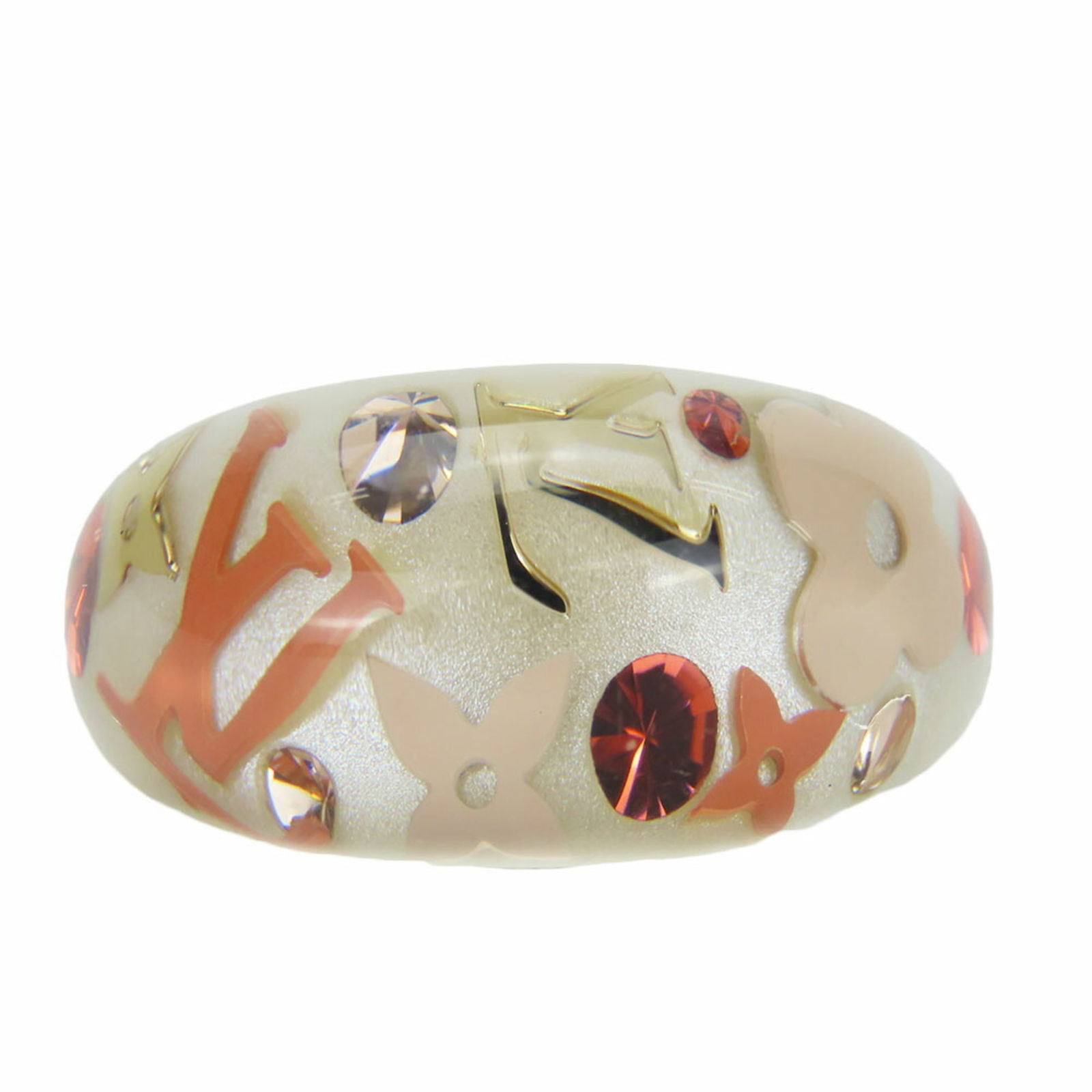 Plastic Louis Vuitton Band Ring - 2