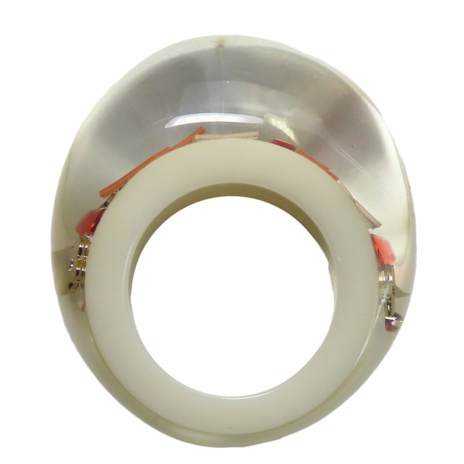 Plastic Louis Vuitton Band Ring - 5