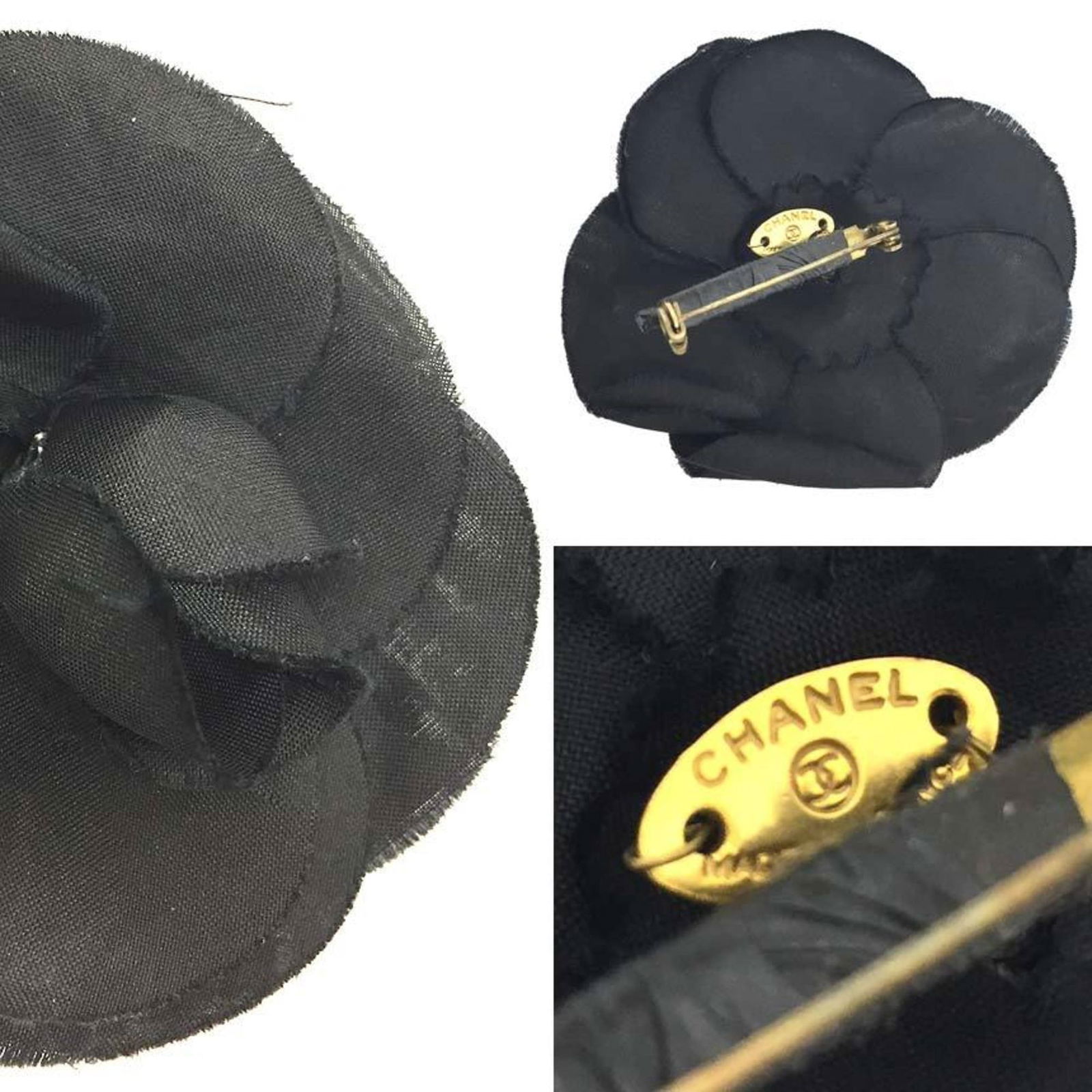 Leather Chanel Corsage - 3