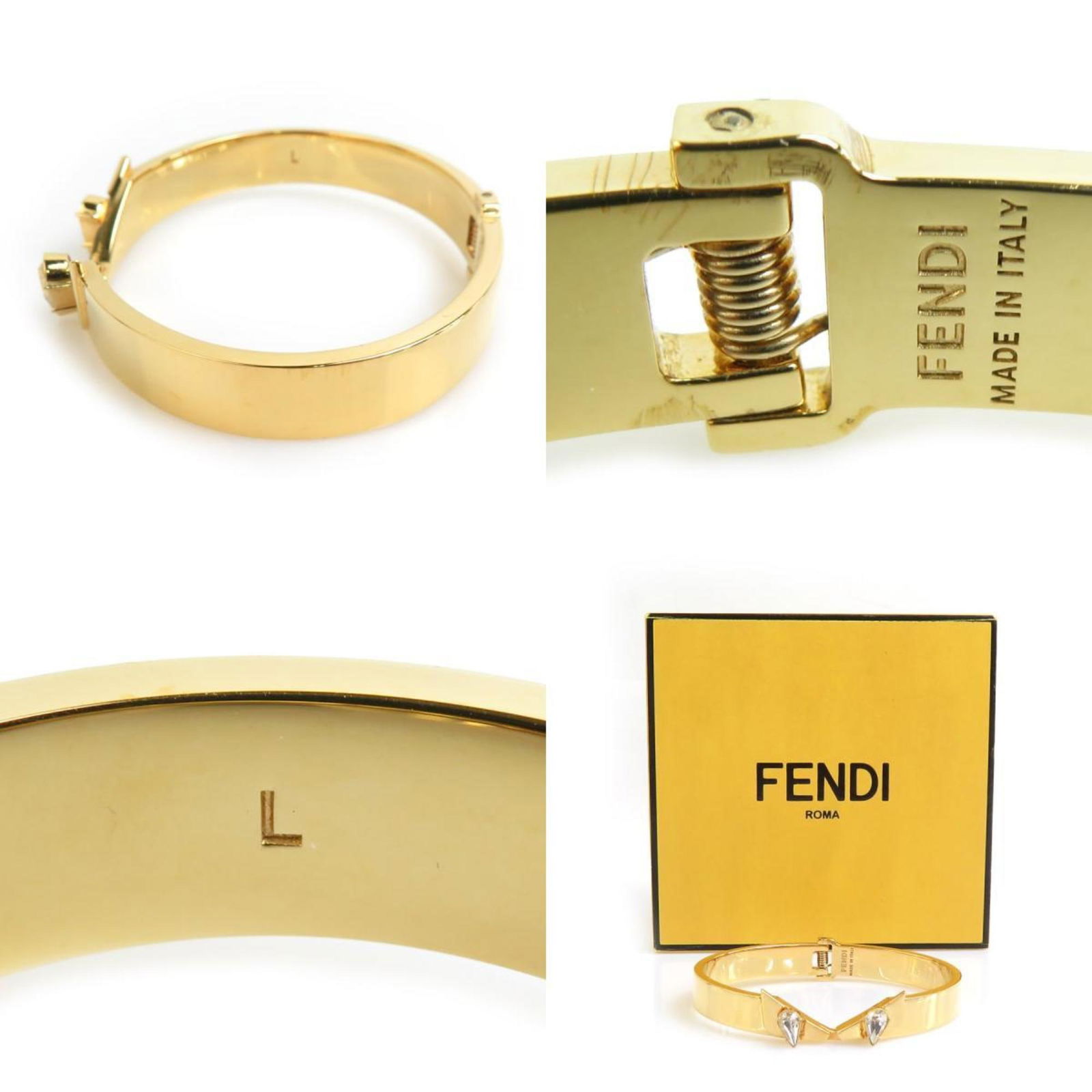 Metal Fendi Bangle - 5