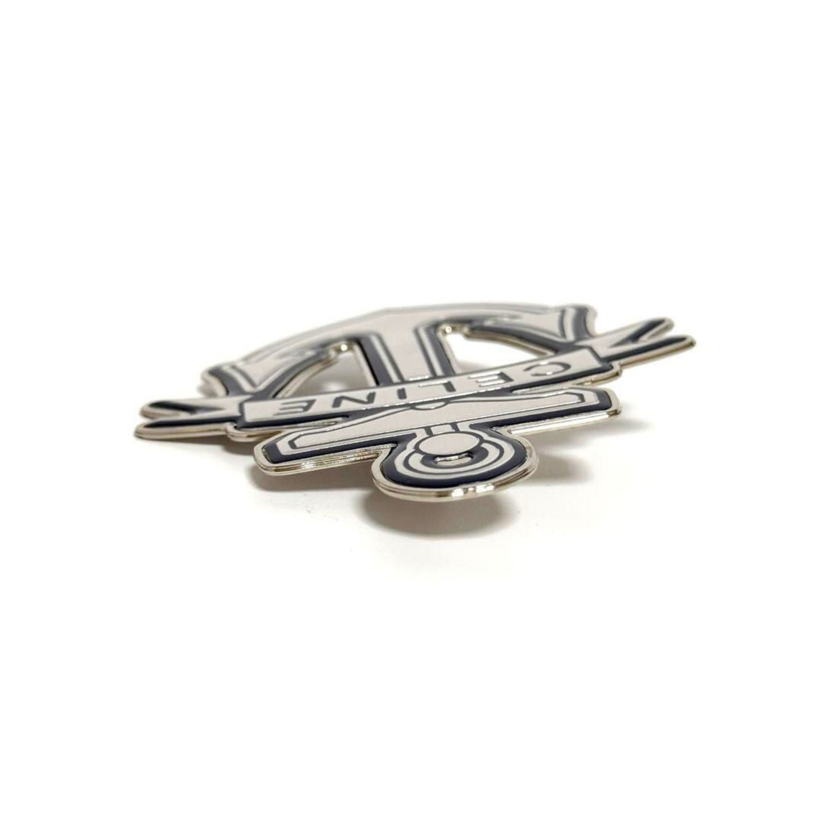 Metal Celine Brooch - 6