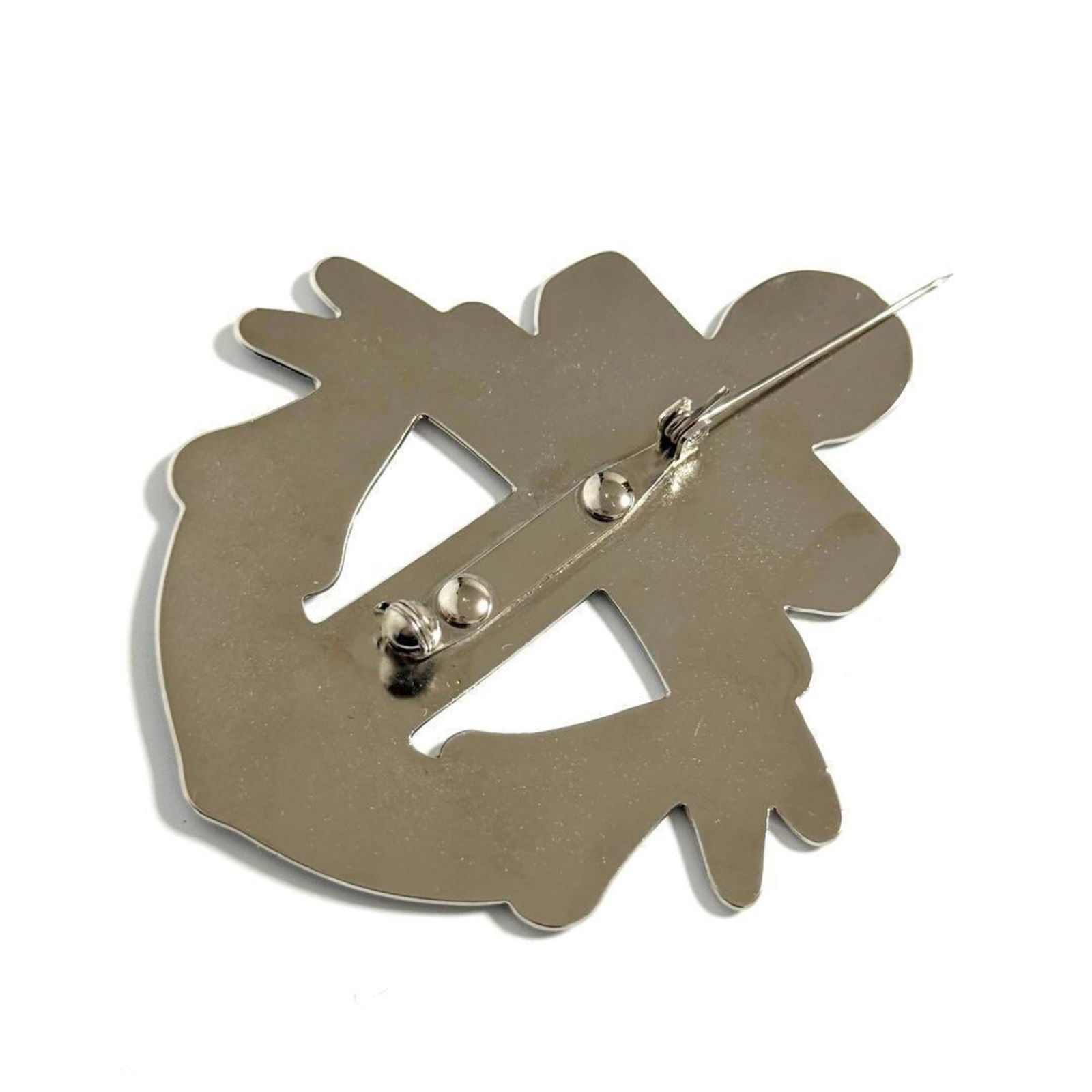 Metal Celine Brooch - 8
