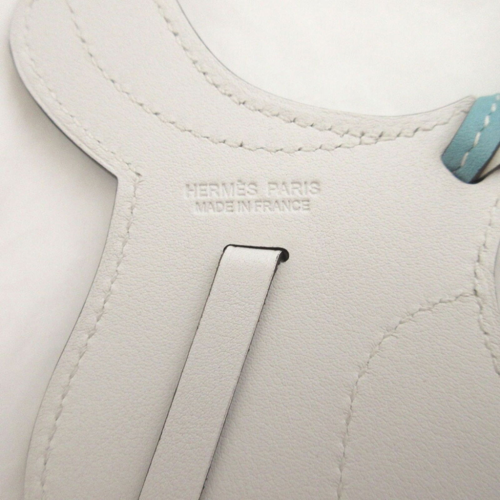 Leather Hermes Handbag Charm Swift - 5