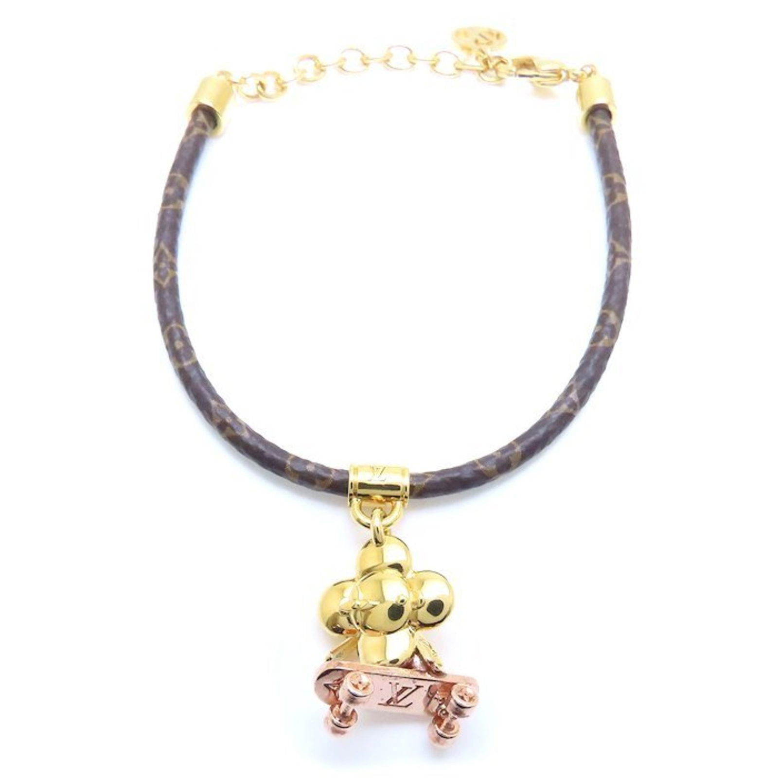 Monogram - Louis Vuitton Charm Bracelet Gold Plating: Monogram - Louis Vuitton Charm Bracelet Gold Plating This listing features Monogram - Louis Vuitton Charm Bracelet Gold Plating. Item specifics are provided below. Item Specifics: Brand: Louis