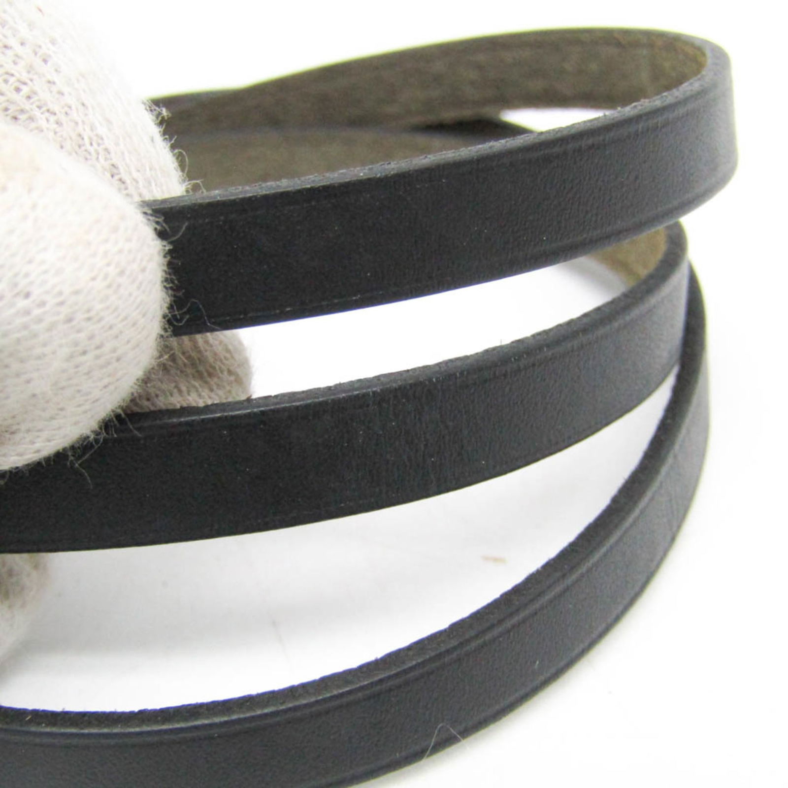 Metal - Hermes Bangle Leather - 4