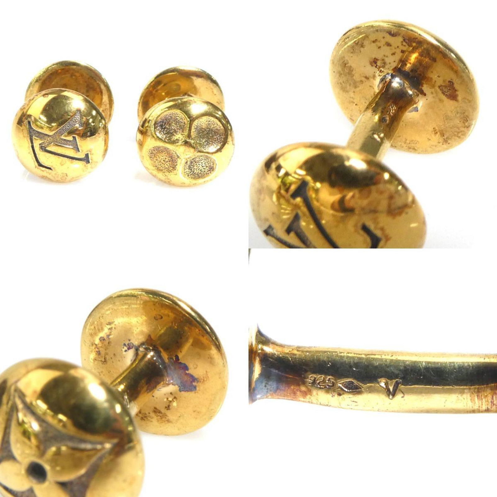 Metal Louis Vuitton Cufflinks - 4