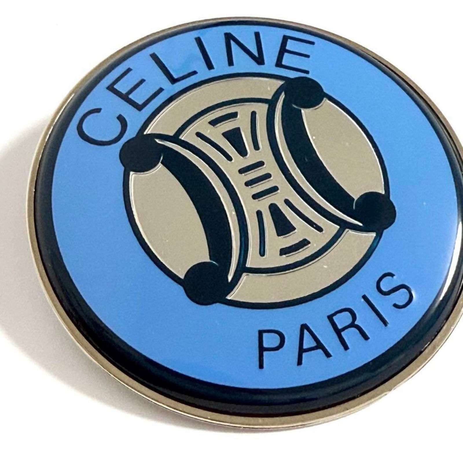 Metal Celine Brooch - 9