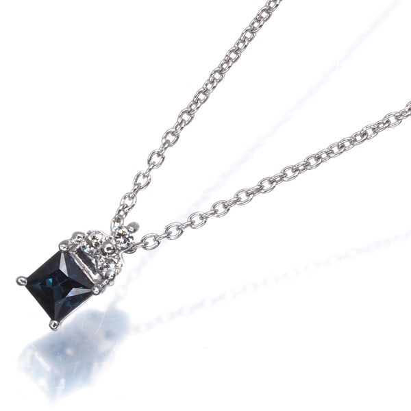 Gold Vendome Necklace Sapphire Diamond 18K 750 White: Gold Vendome Necklace Sapphire Diamond 18K 750 White This listing features Gold Vendome Necklace Sapphire Diamond 18K 750 White. Item specifics are provided below. Item Specifics: Brand: VENDOME