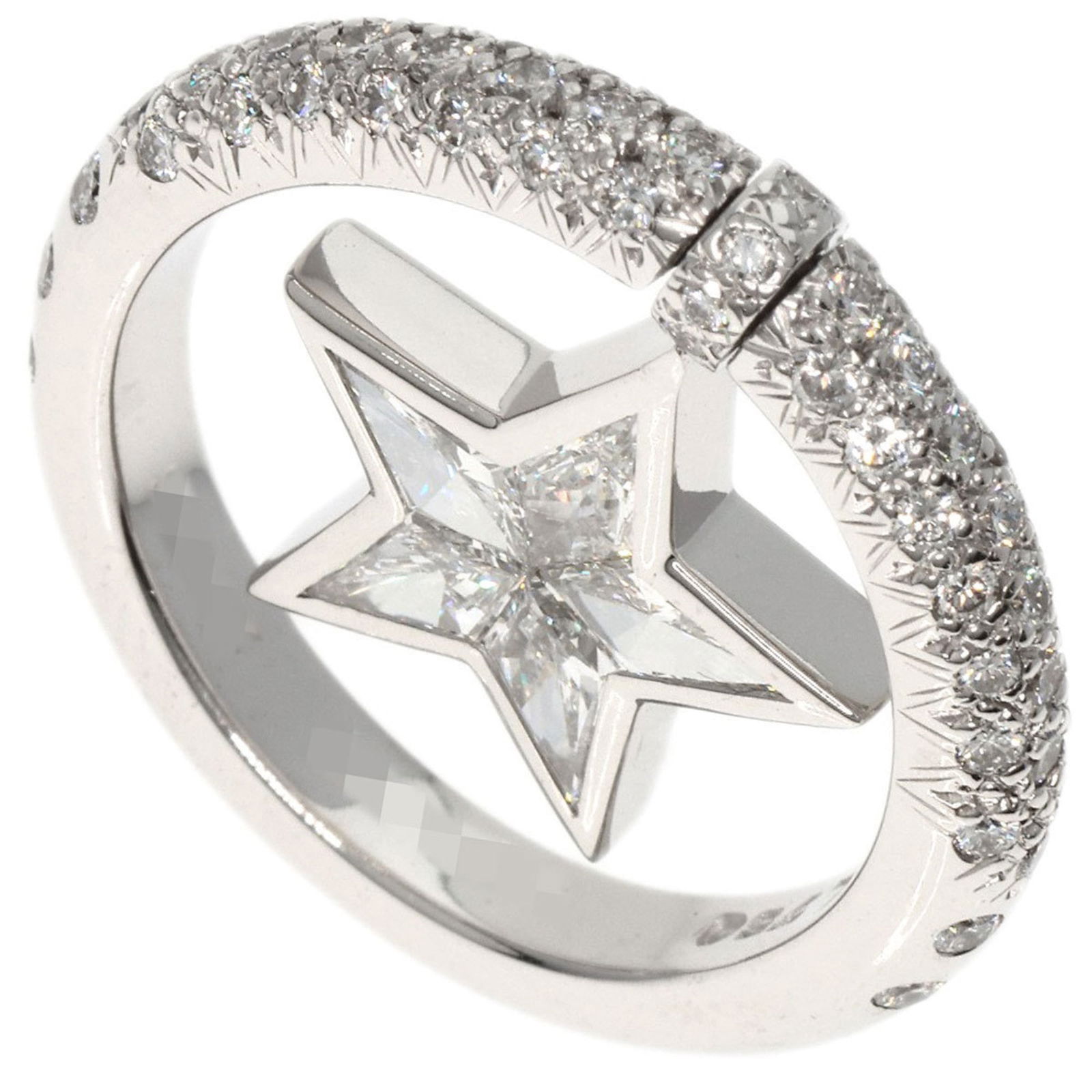 Ring Chanel Band: Ring Chanel Band This listing features Ring Chanel Band. Item specifics are provided below. Item Specifics: Brand: Chanel Type: Band Ring Gender: Women Metal: White Gold Metal Purity: 18K Stone: