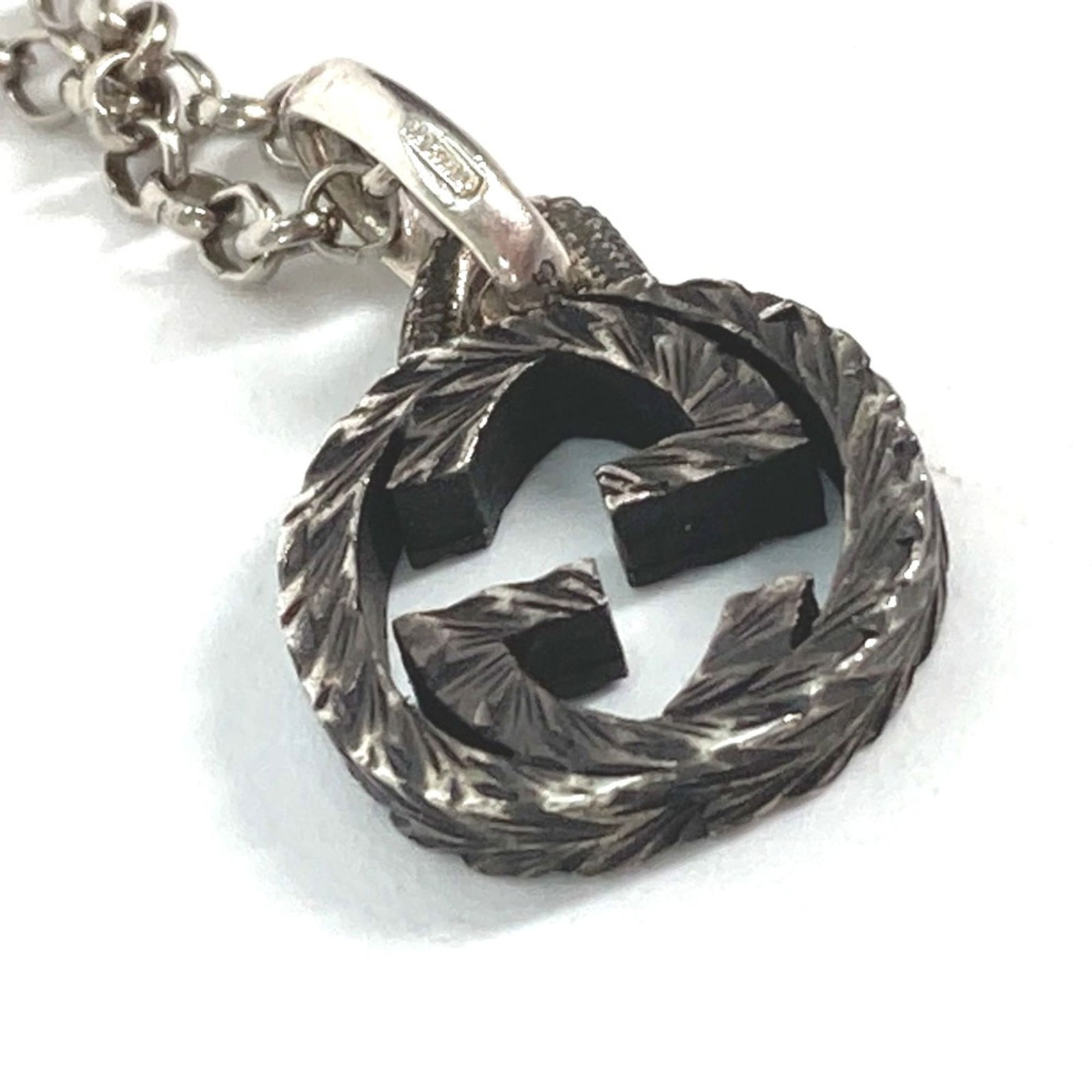 Silver Gucci Necklace - 5