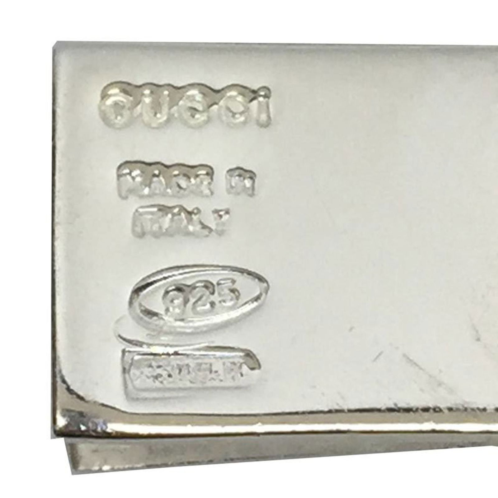 925 Gucci Stud Earrings Silver - 3