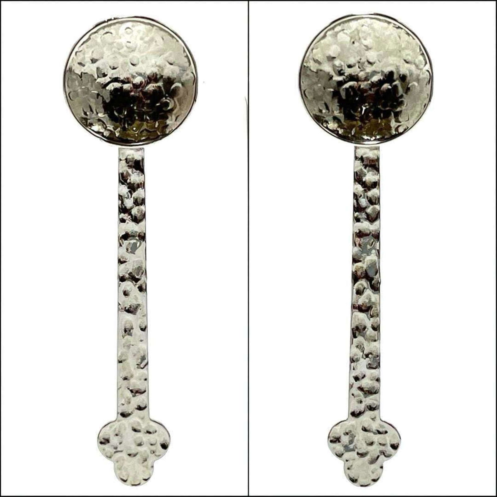 Metal Loewe Stud Earrings - 2