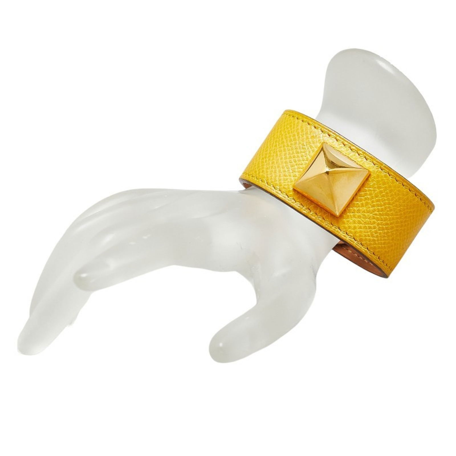 Leather Hermes Bangle - 5