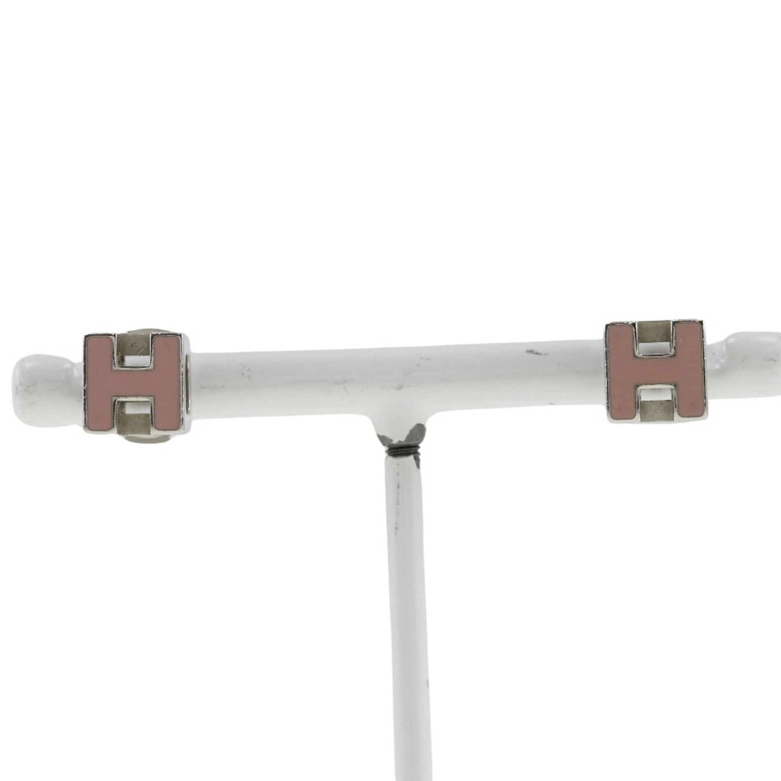 Earrings Hermes Stud: Earrings Hermes Stud This listing features Earrings Hermes Stud. Item specifics are provided below. Item Specifics: Brand: Hermes Type: Stud Earrings Gender: Women Color: Pink, Silver Size (Hxwxd):