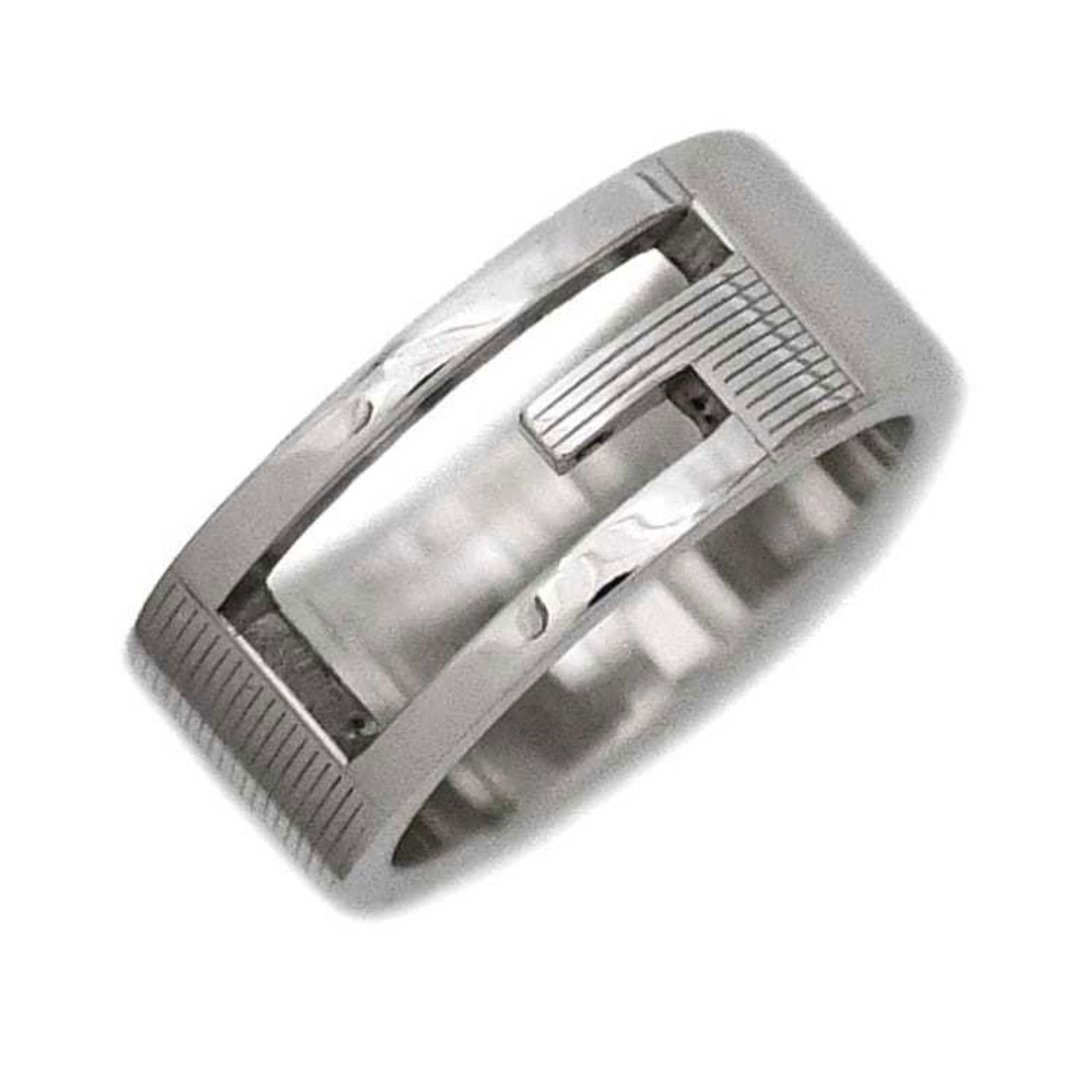 925 Gucci Band Ring Silver (1 of 8)