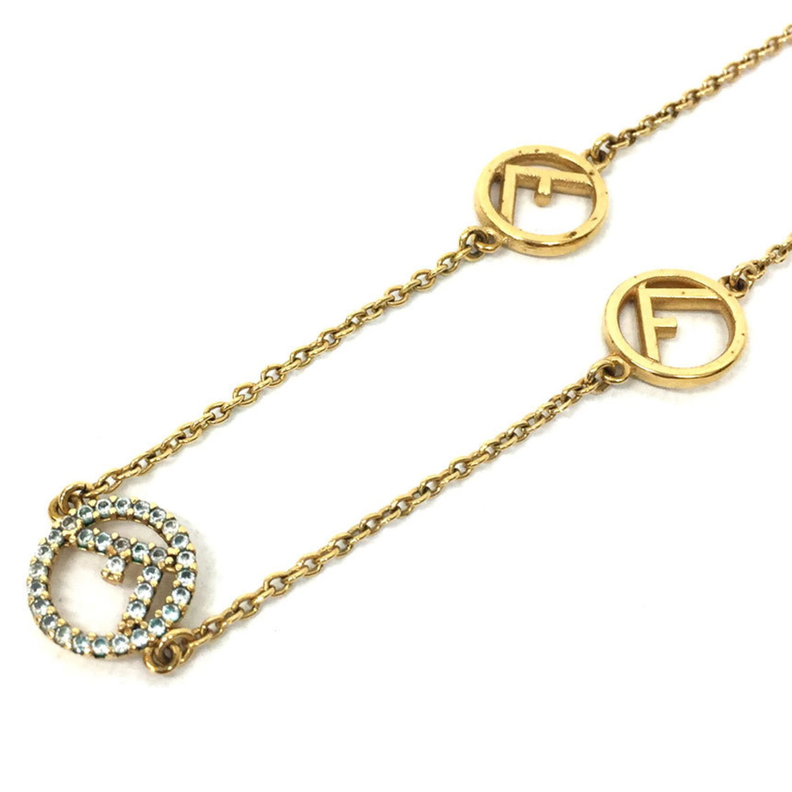 Women FENDI FF F is Fendi Necklace Rhinestone Gold Color for: Women FENDI FF F is Fendi Necklace Rhinestone Gold Color for This listing features Women FENDI FF F is Fendi Necklace Rhinestone Gold Color for. Item specifics are provided below. Item Specifics:
