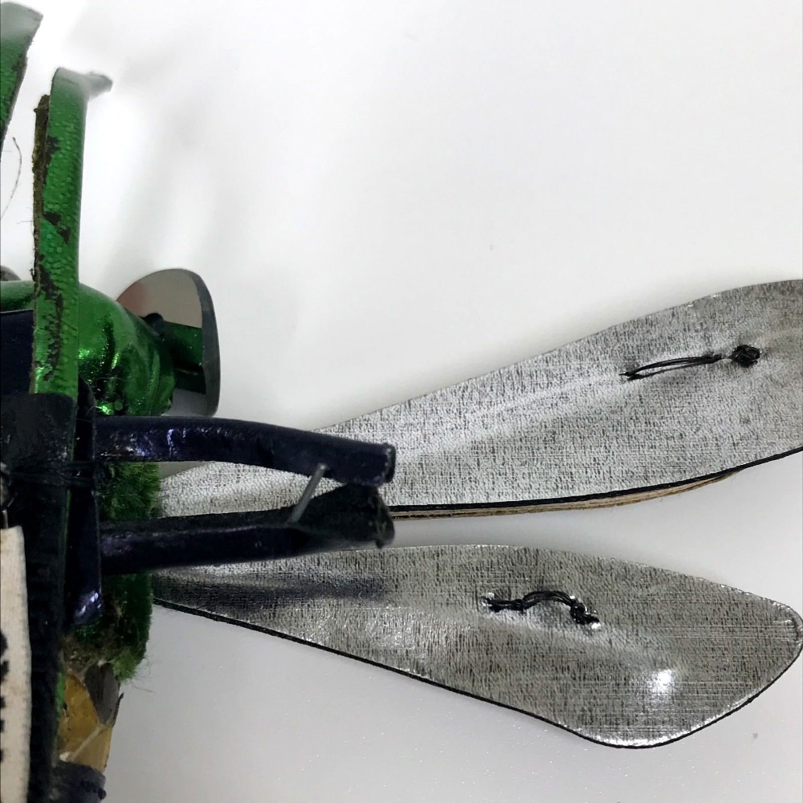 Leather Miu Brooch - 9