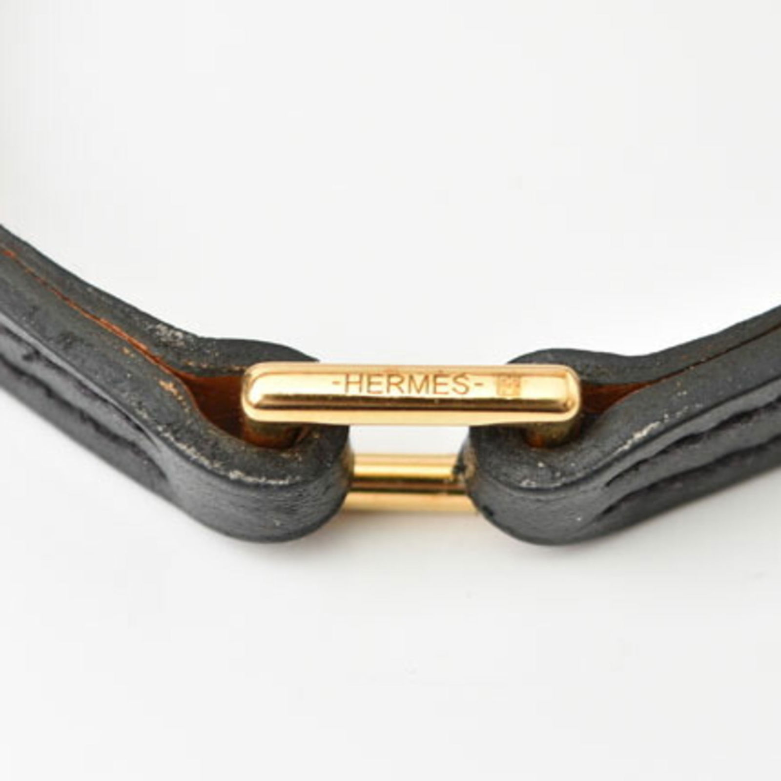 Leather Hermes Bangle - 2
