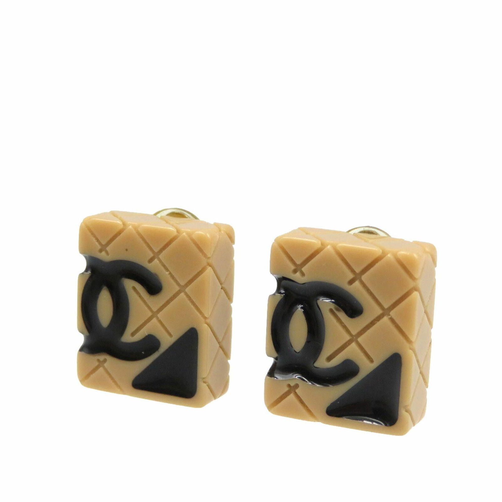 Plastic - Chanel Clip Earrings Gold Plating: Plastic - Chanel Clip Earrings Gold Plating This listing features Plastic - Chanel Clip Earrings Gold Plating. Item specifics are provided below. Item Specifics: Brand: Chanel Type: Clip Earrings