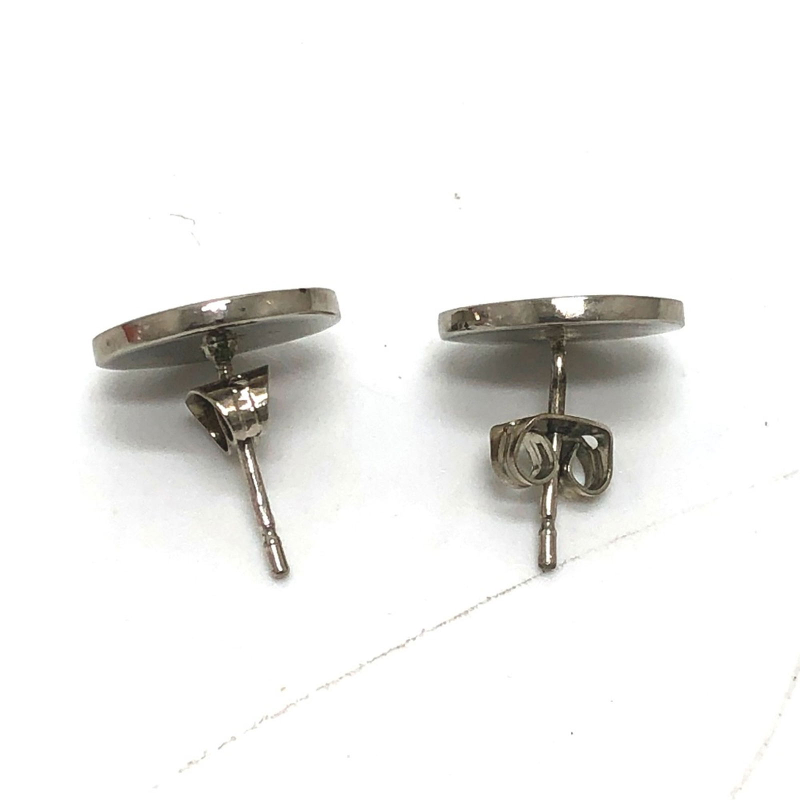 Silver Tiffany Stud Earrings - 2