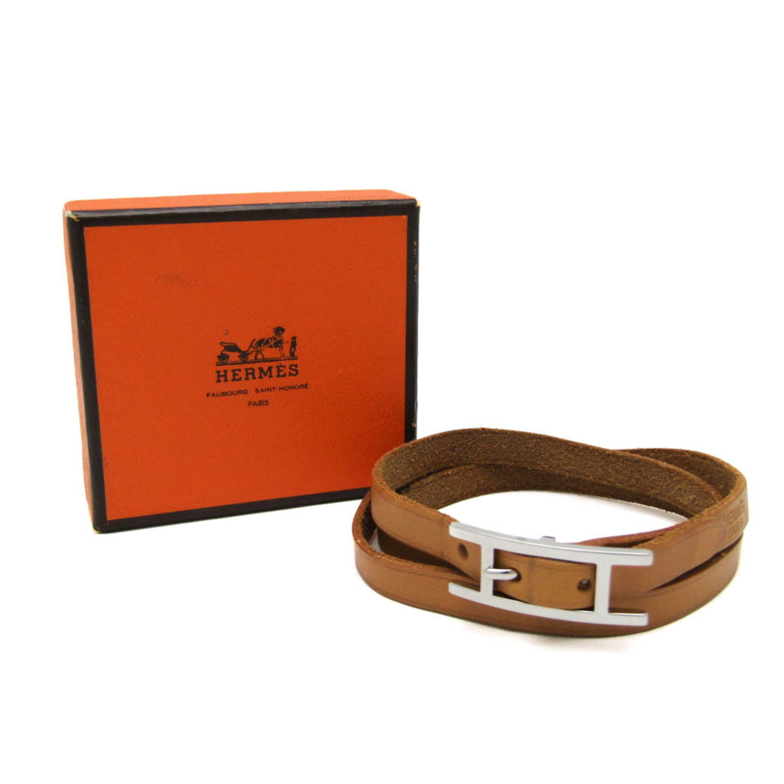 Metal - Hermes Bangle Leather - 11