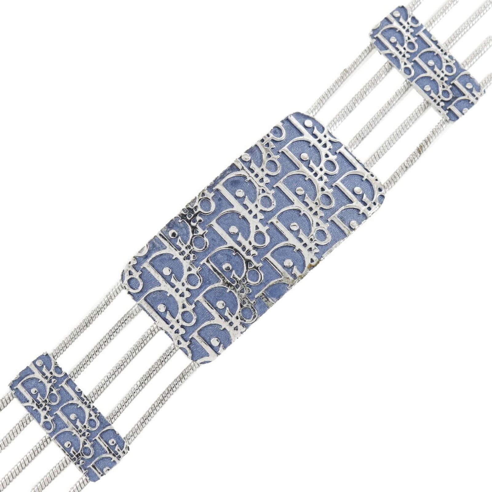Women's Christian Dior Trotter Choker 5 Rows Metal Silver: Women's Christian Dior Trotter Choker 5 Rows Metal Silver This listing features Women's Christian Dior Trotter Choker 5 Rows Metal Silver. Item specifics are provided below. Item Specifics: Brand: