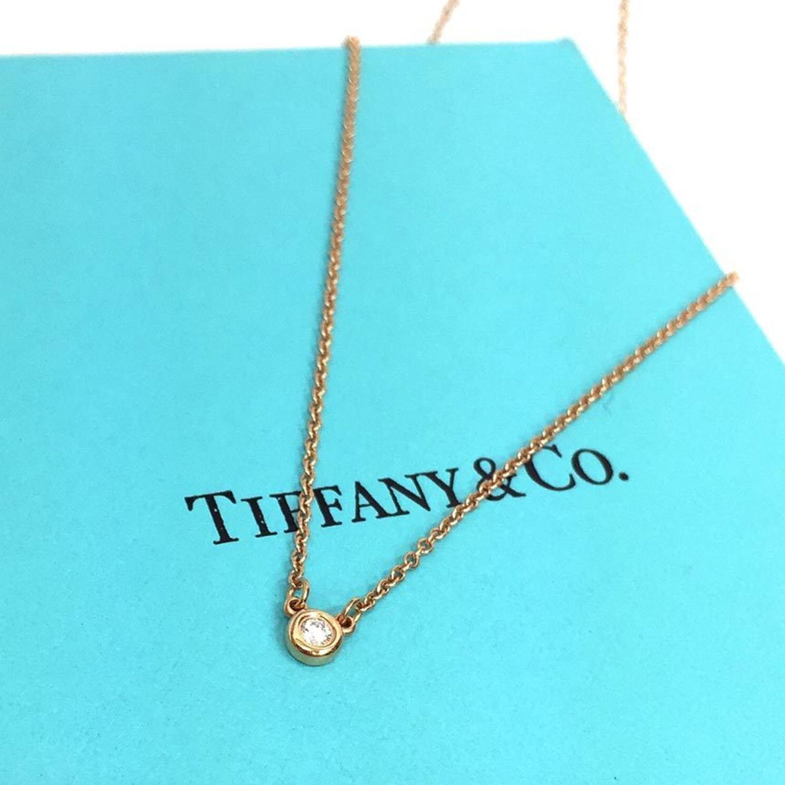 10003331 TIFFANY & Co. Tiffany Diamond Necklace By the Yard Single Pendant AU750 Rose Gold aq10102: 10003331 TIFFANY & Co. Tiffany Diamond Necklace By the Yard Single Pendant AU750 Rose Gold aq10102 This listing features 10003331 TIFFANY & Co. Tiffany Diamond Necklace By the Yard Single Pendant