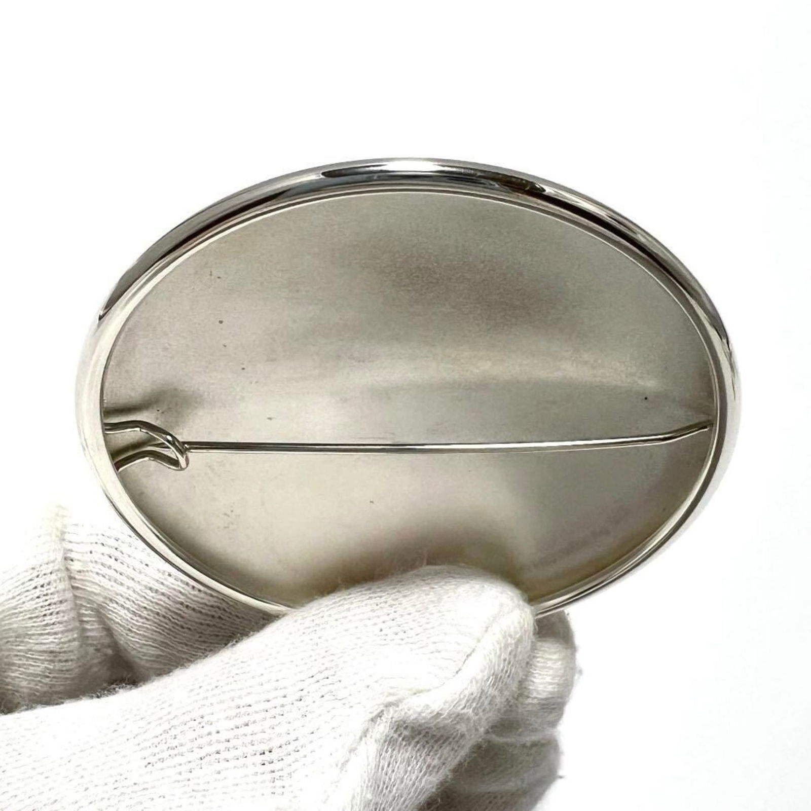 925 Hermes Brooch Silver - 7