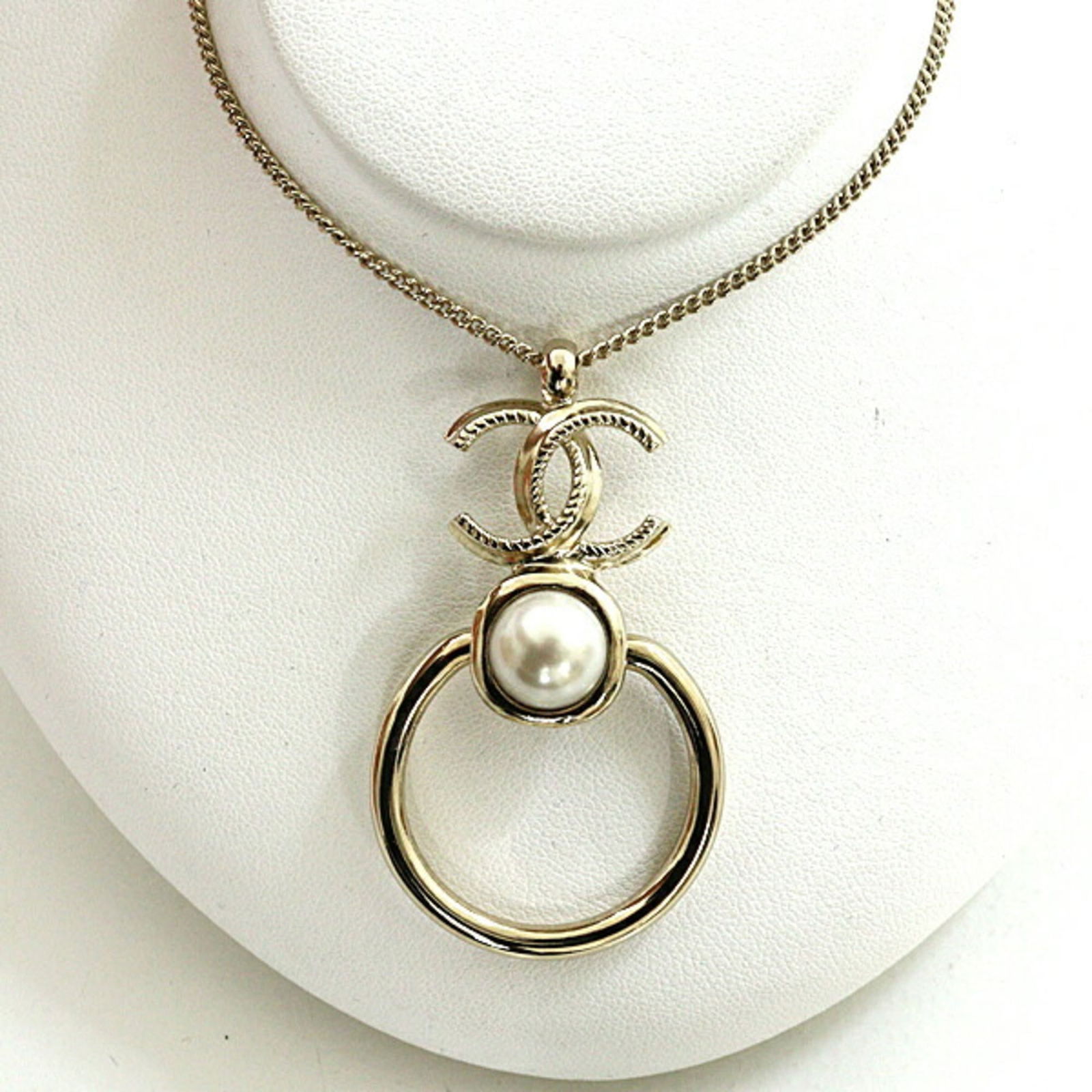 Gold CHANEL GP Necklace Light: Gold CHANEL GP Necklace Light This listing features Gold CHANEL GP Necklace Light. Item specifics are provided below. Item Specifics: Brand: Chanel Necklace Type: Necklace Gender: Women Material: Bras