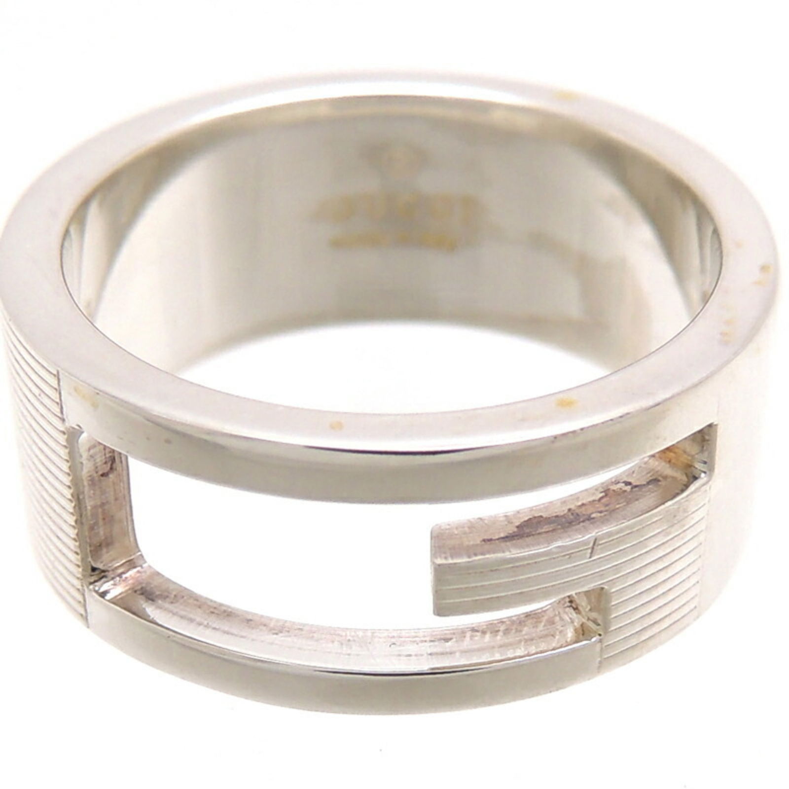 925 Gucci Band Ring Silver - 4
