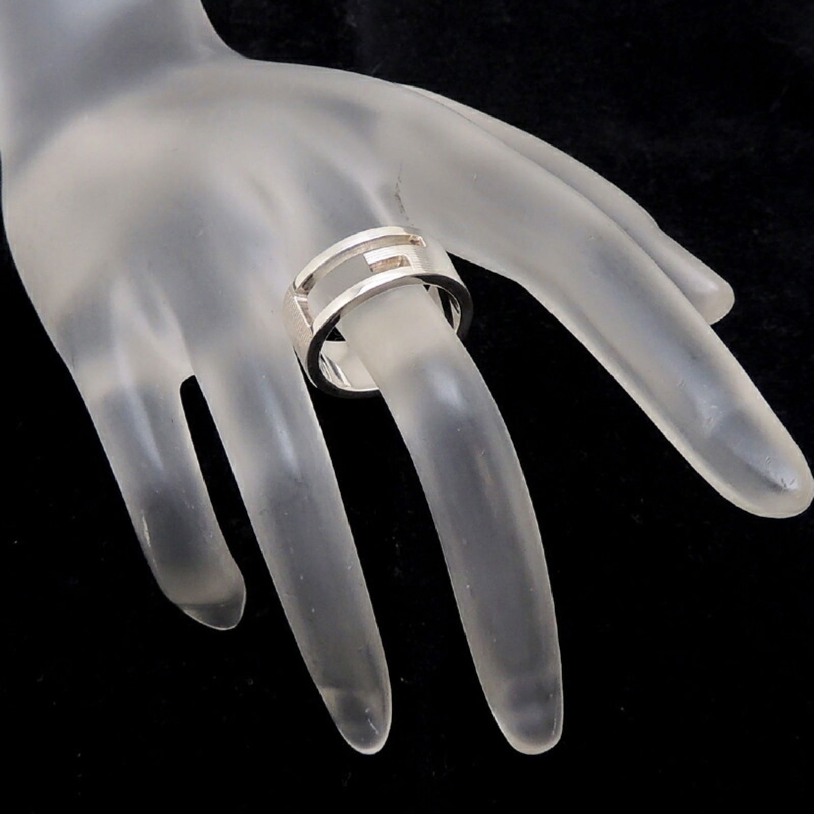 925 Gucci Band Ring Silver - 9
