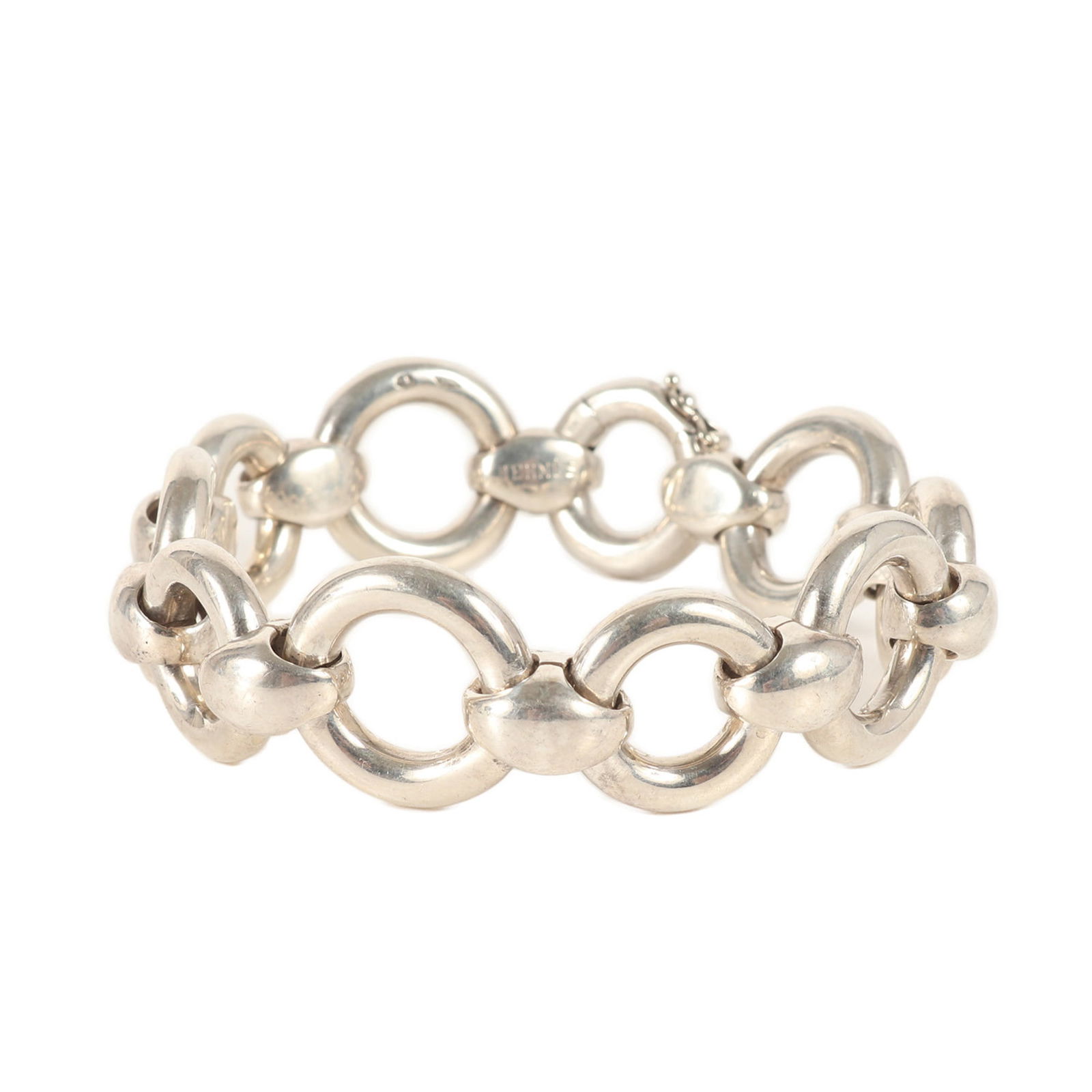 925 Hermes Charm Bracelet Silver - 2