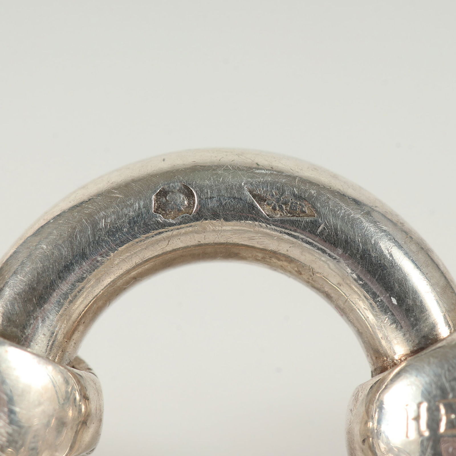 925 Hermes Charm Bracelet Silver - 6