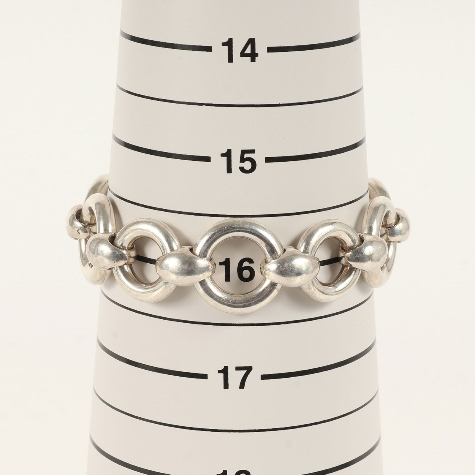 925 Hermes Charm Bracelet Silver - 7