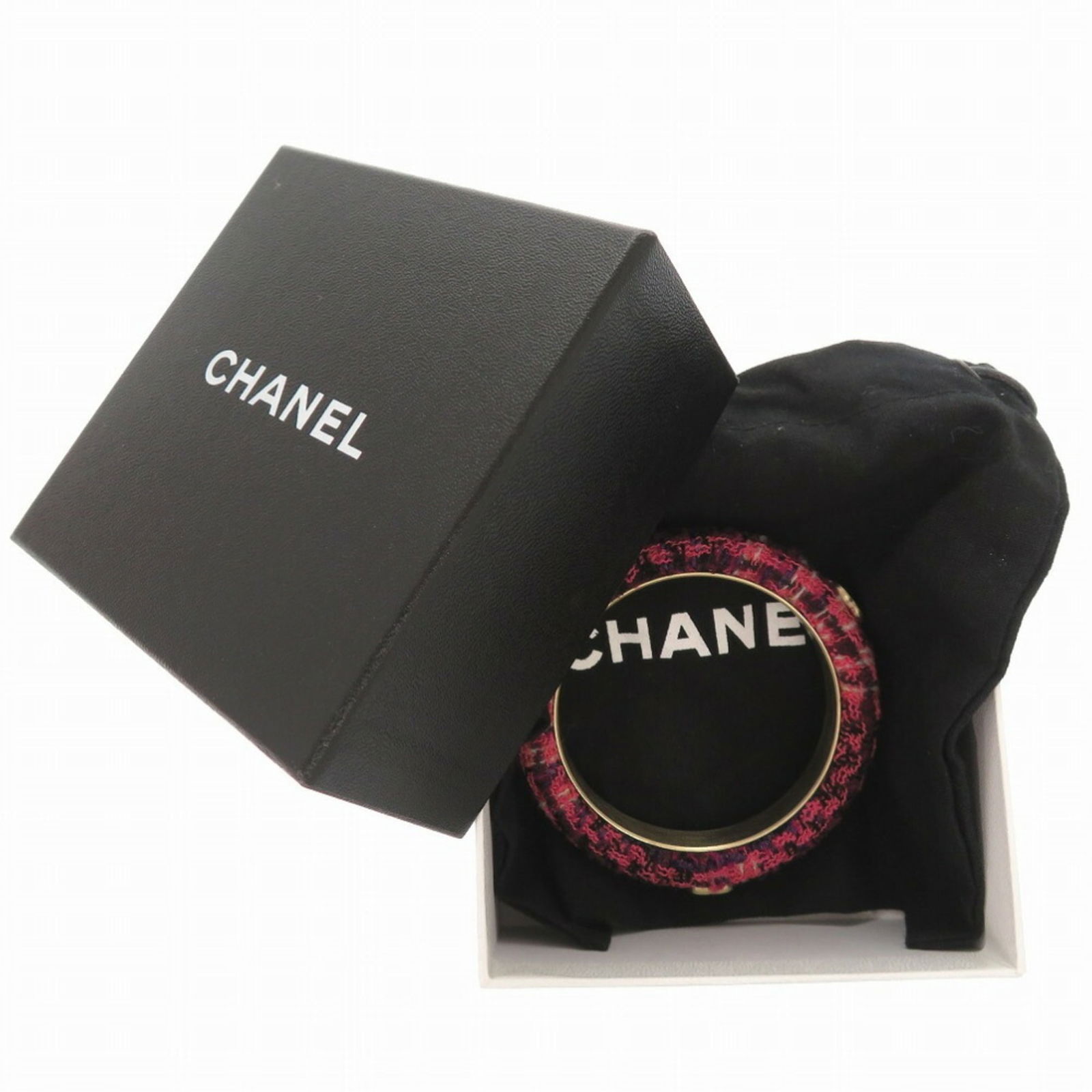 Metal Chanel Bangle - 3